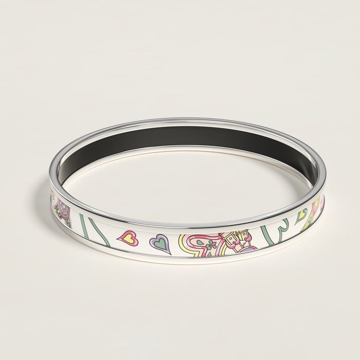 Jasmin Harnais De Coeur Bangle