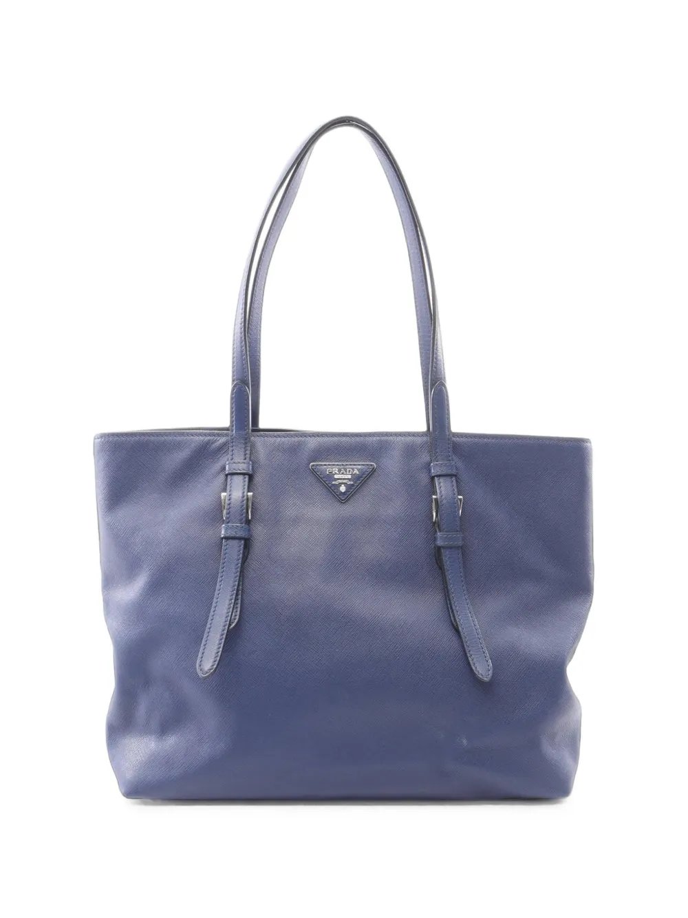 2000s triangle logo tote bag