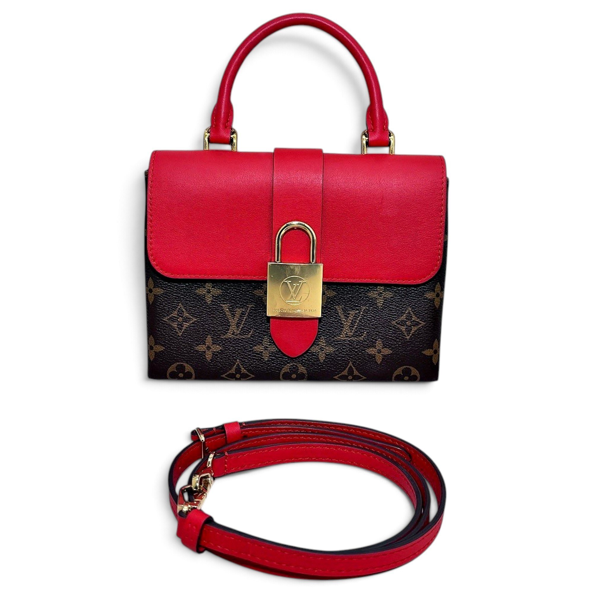 Locky BB leather handbag