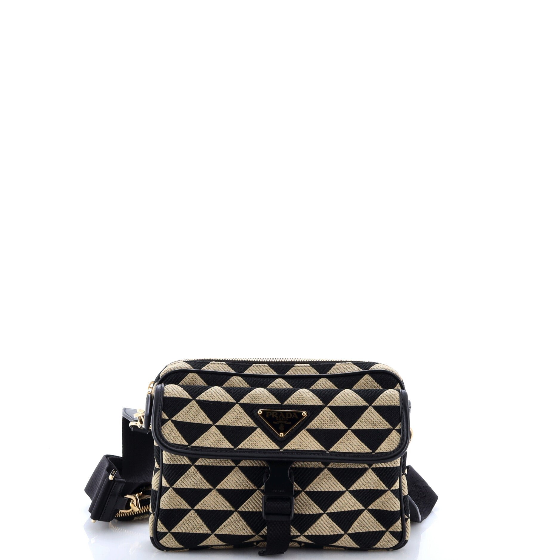 Symbole Front Pocket Zip Messenger Jacquard Small