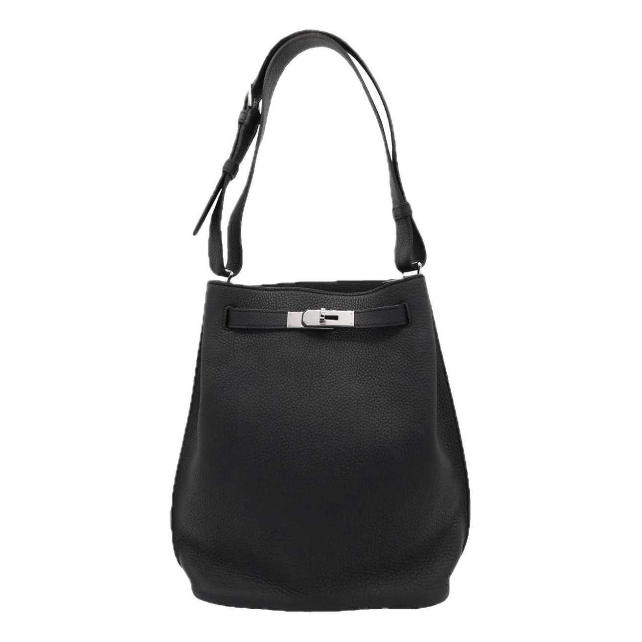 So Kelly leather handbag