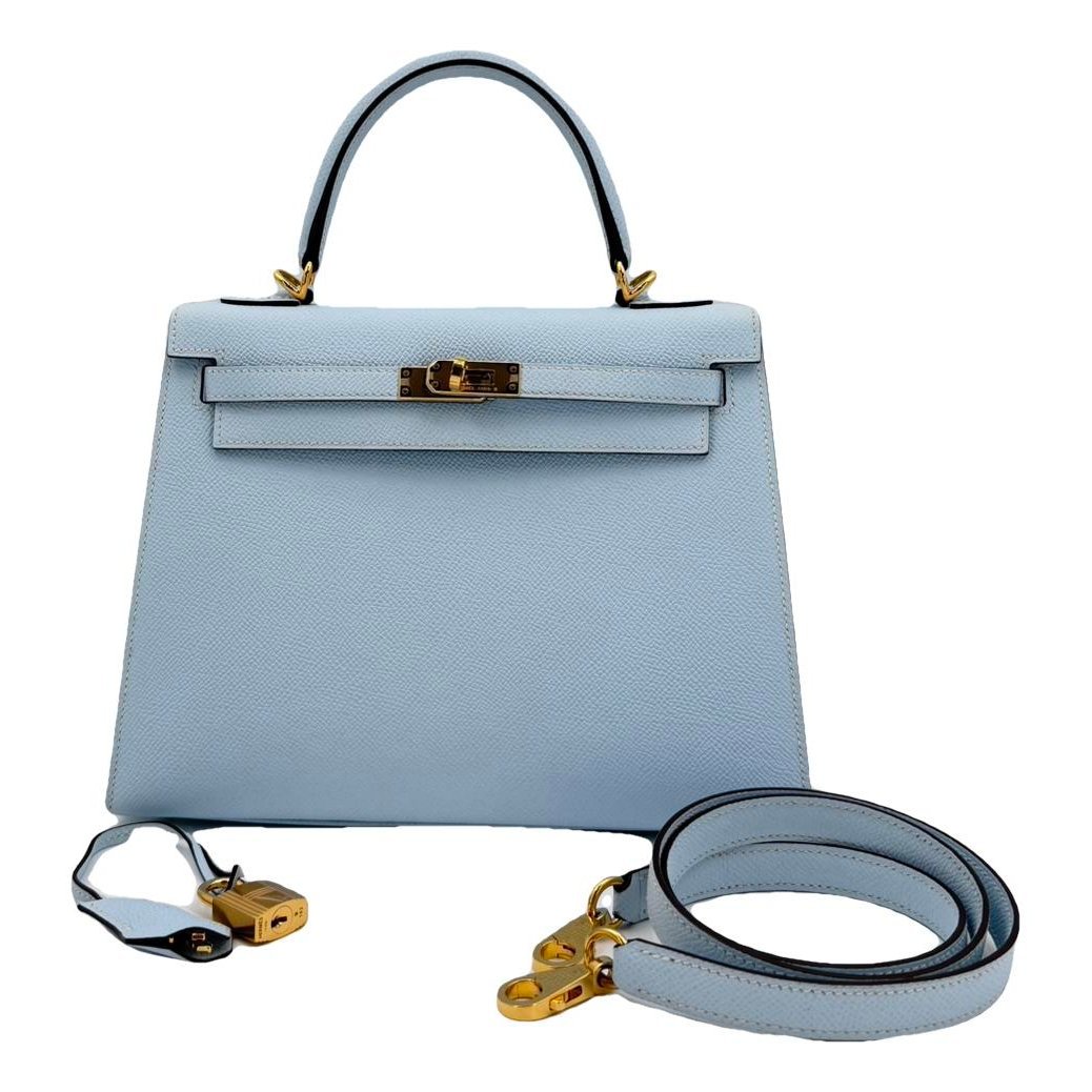 Kelly 25 leather handbag