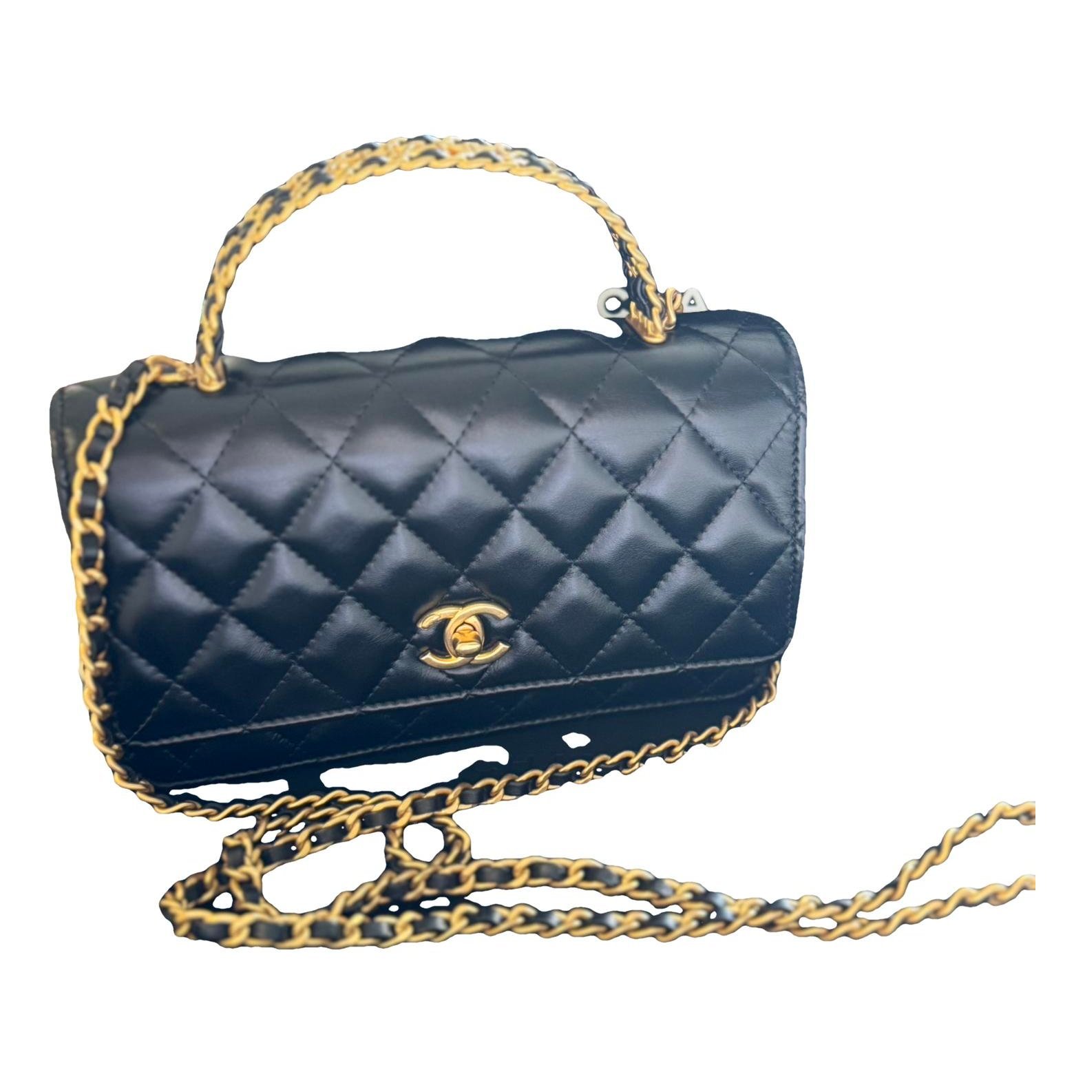 Leather handbag