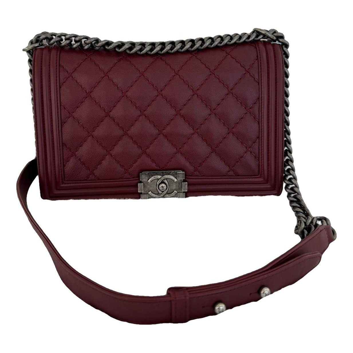 Boy leather crossbody bag
