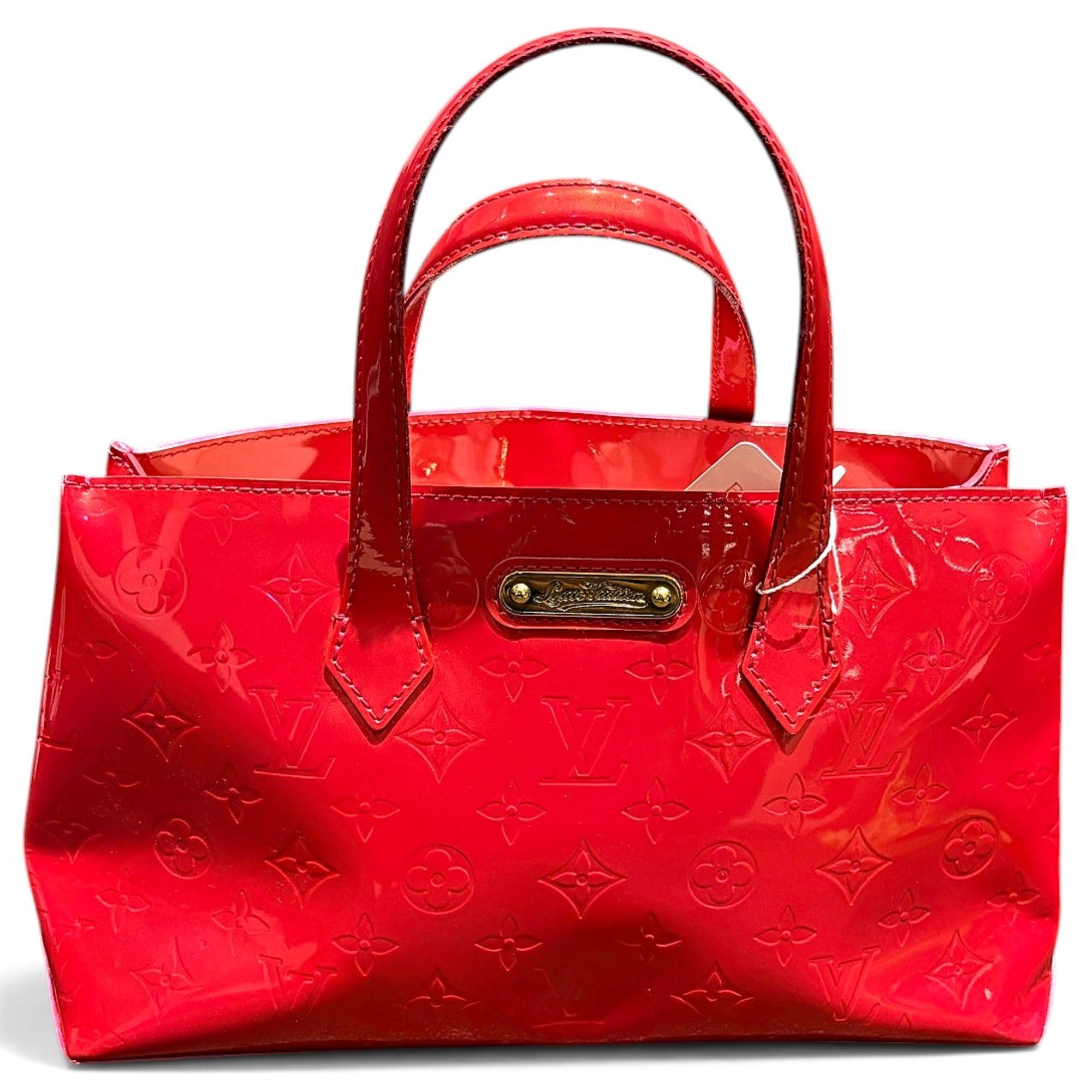 Wilshire patent leather tote