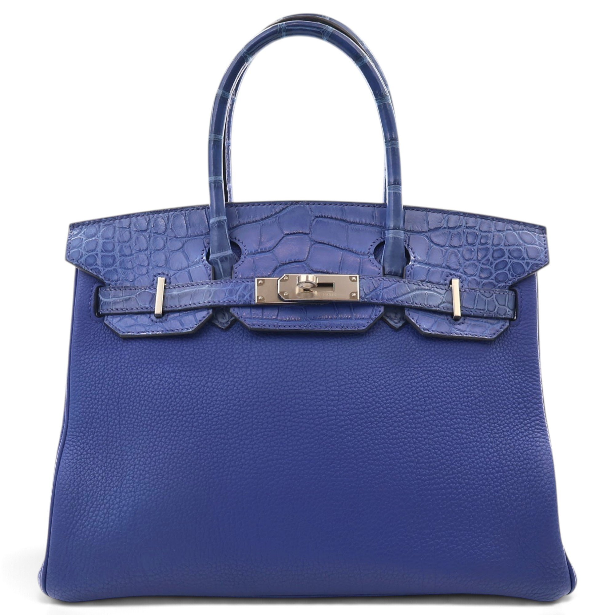 Hermes Birkin 30 exotic leathers tote