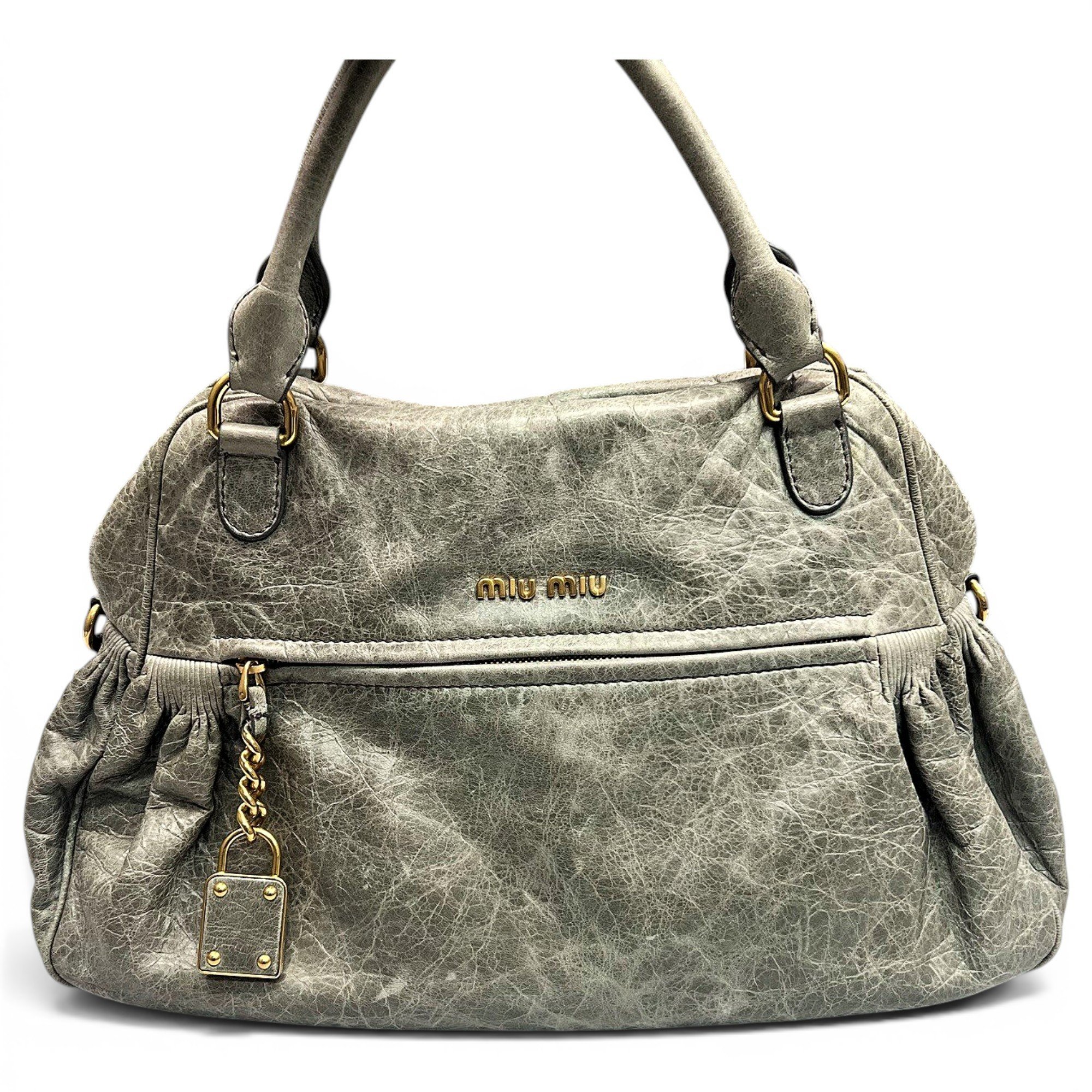 Leather handbag