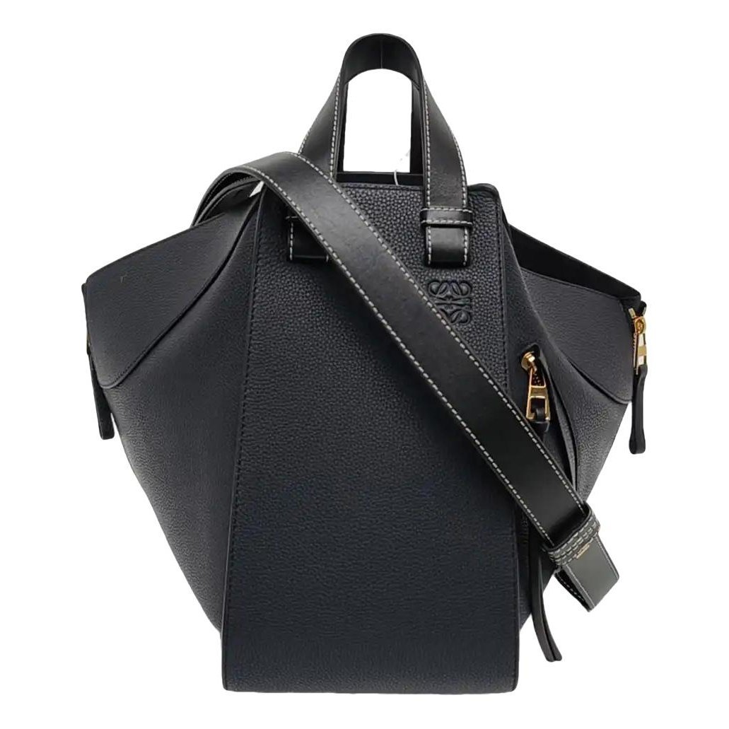 Hammock leather handbag