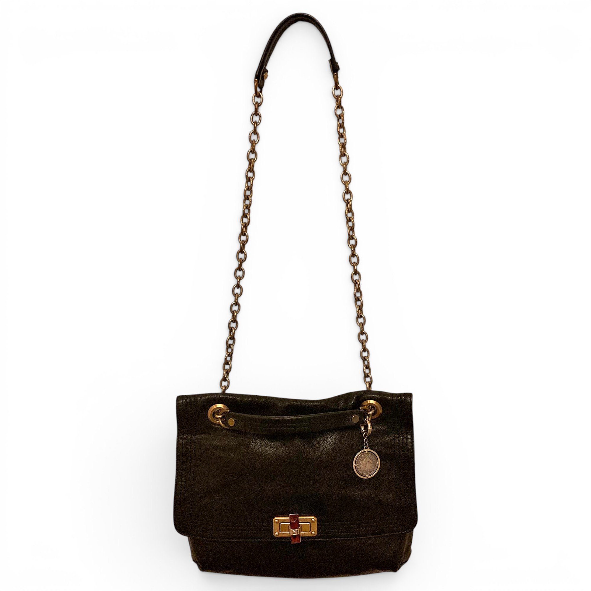 Happy leather handbag