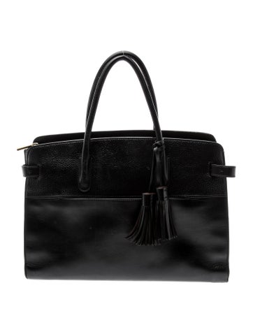 Cuyana Leather Top Handle Bag
