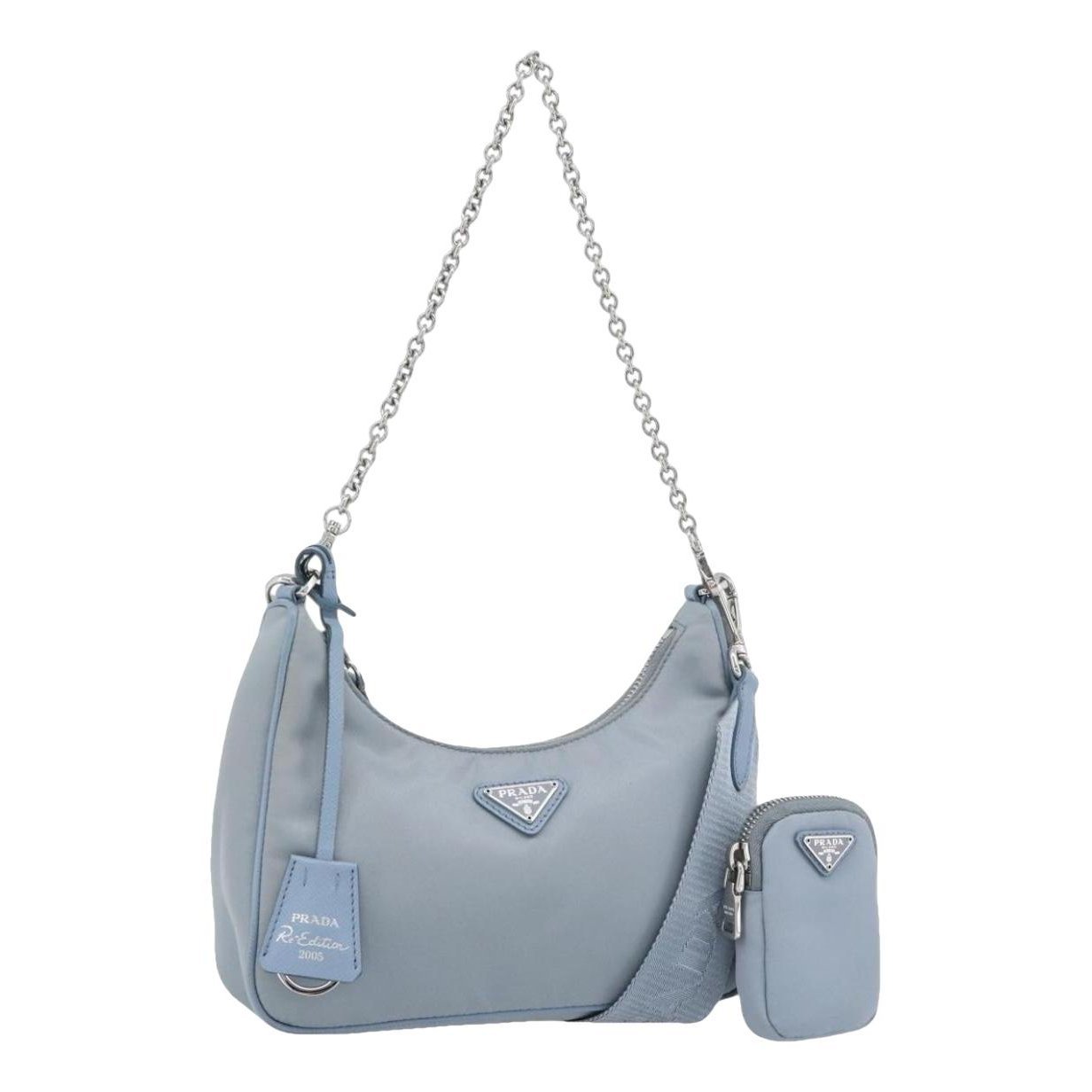 Re-edition leather handbag