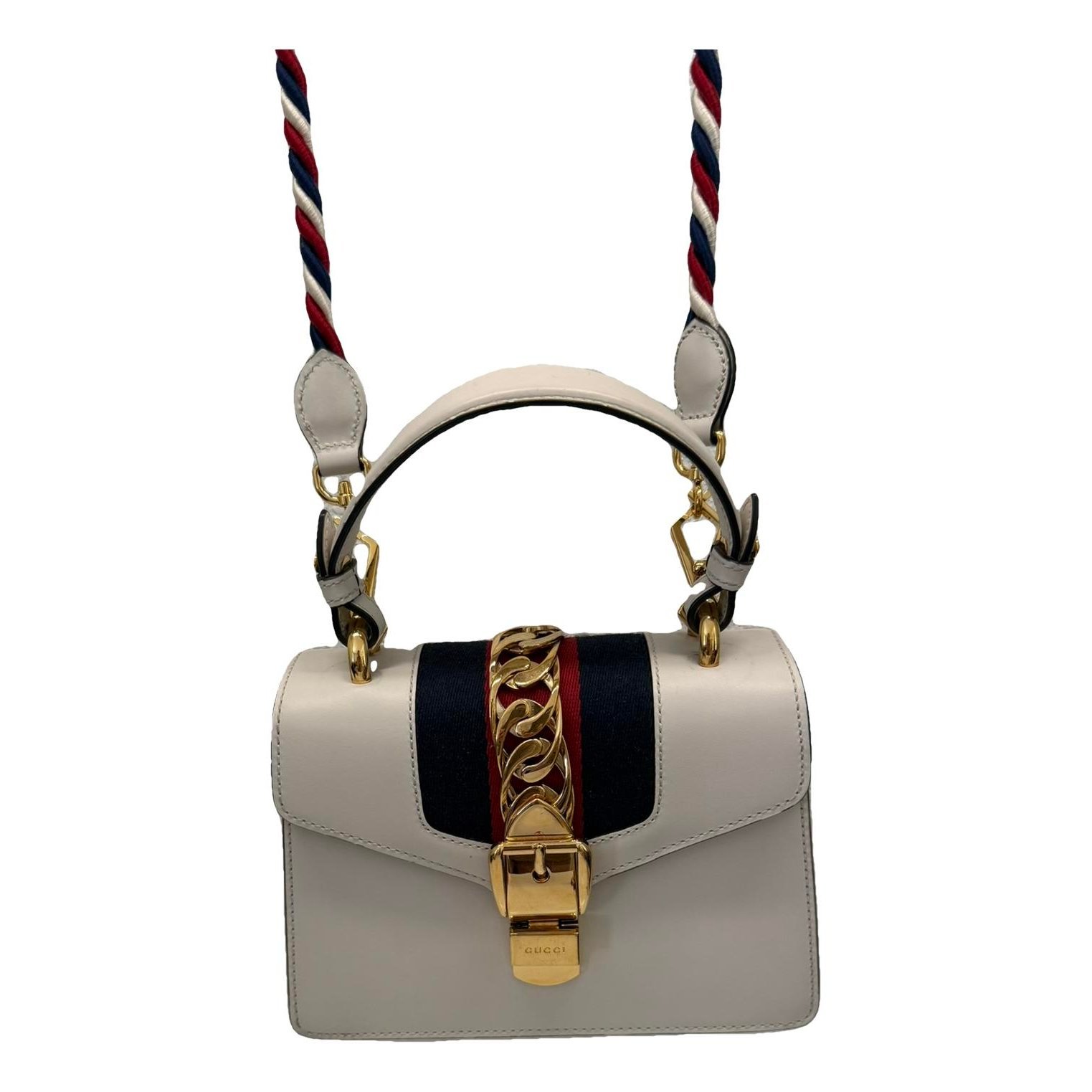 Sylvie Top Handle leather handbag