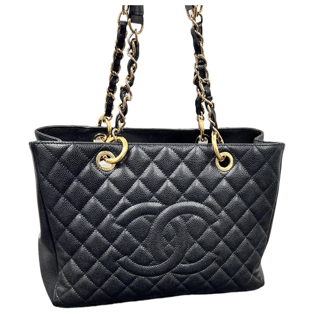 Grand shopping leather tote