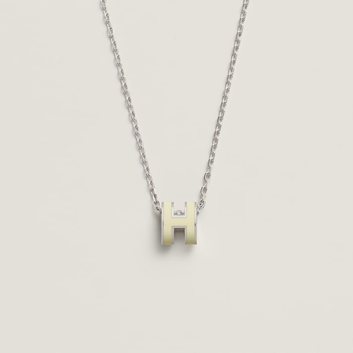 Jaune Soufre Pâle Mini Pop H Pendant