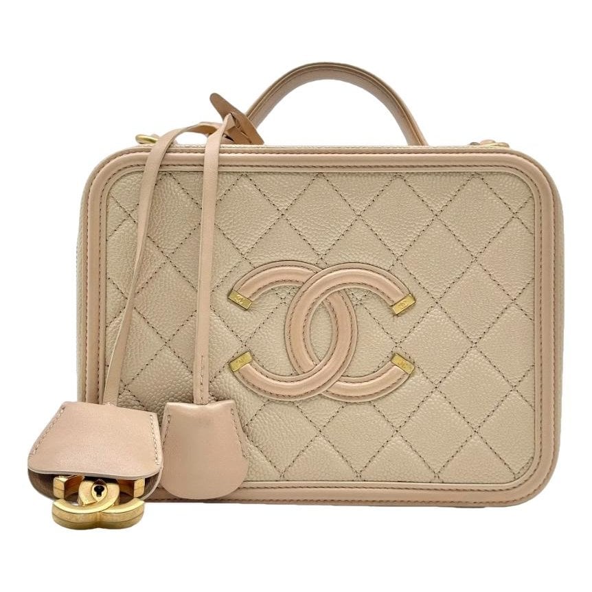 Vanity leather crossbody bag