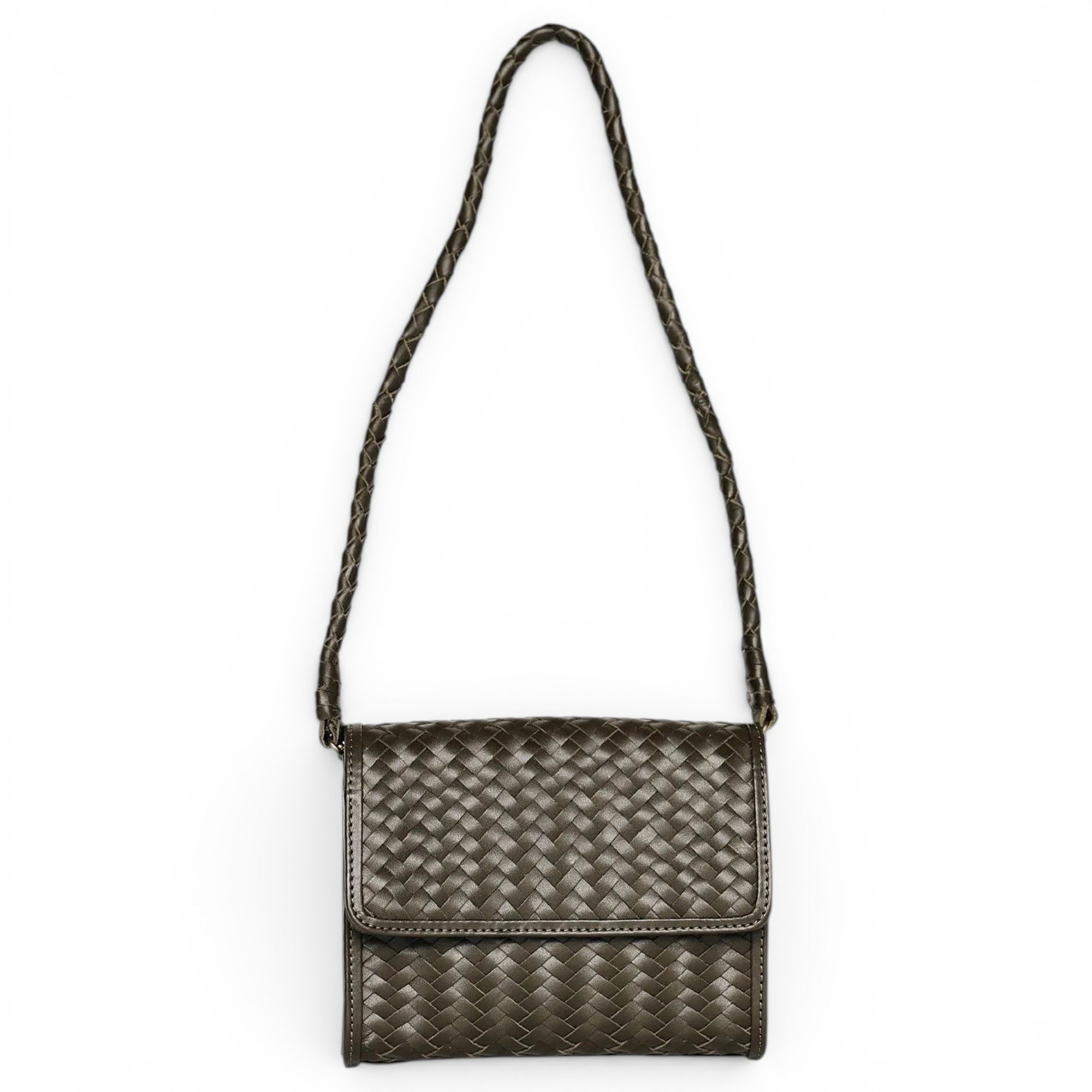 Leather crossbody bag