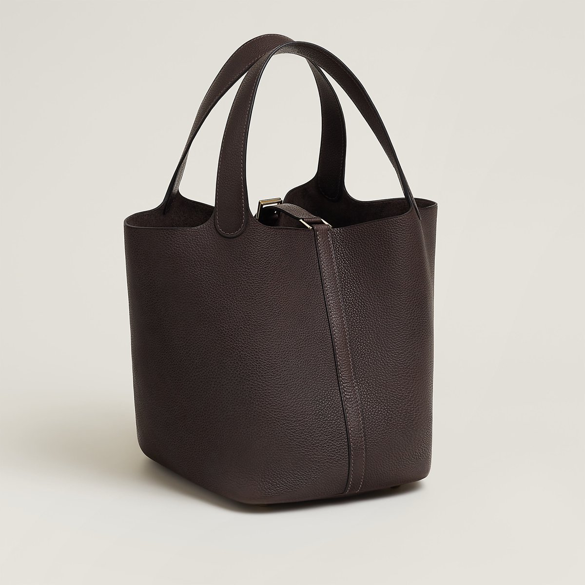 Ébène Picotin Lock 22 Bag