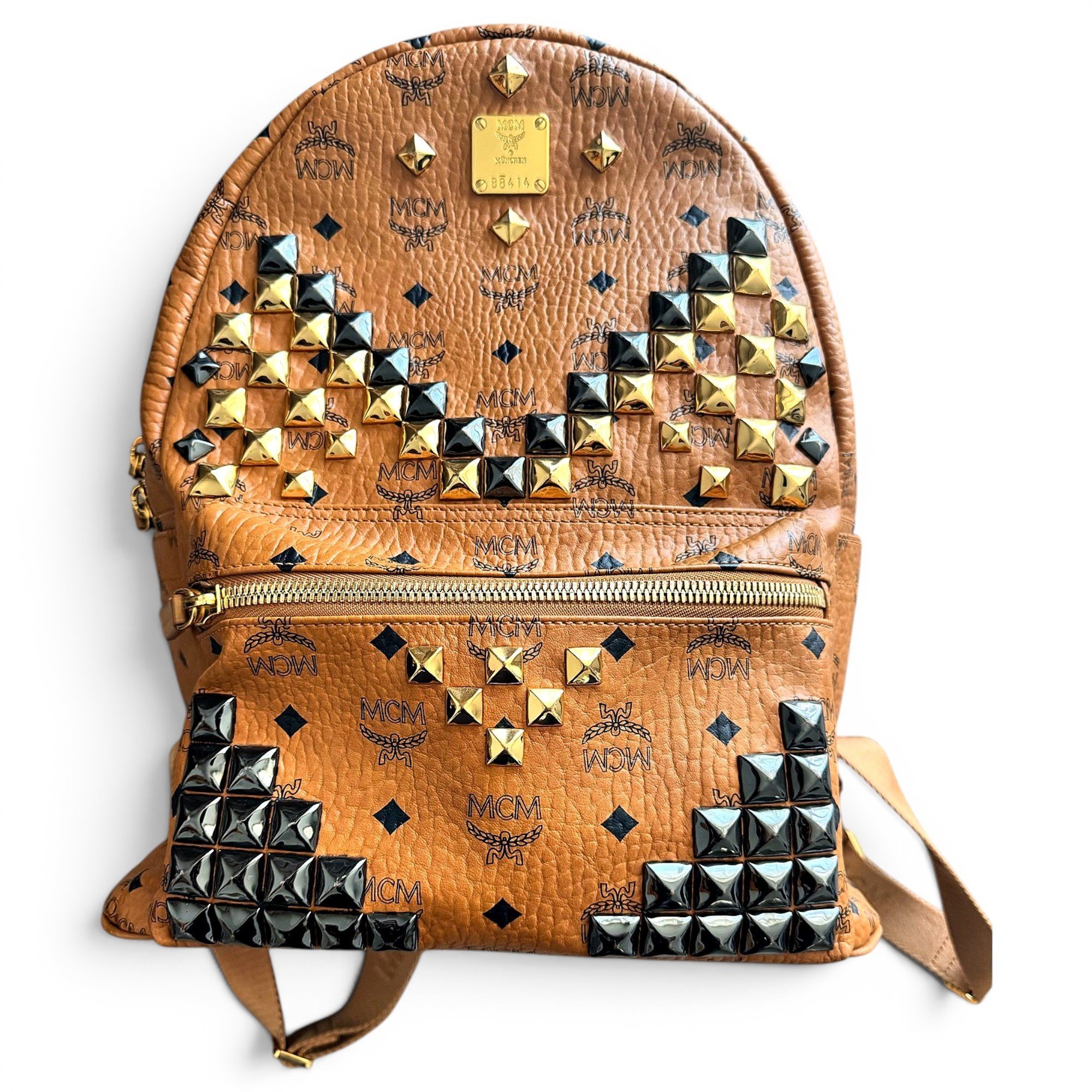 Stark leather backpack
