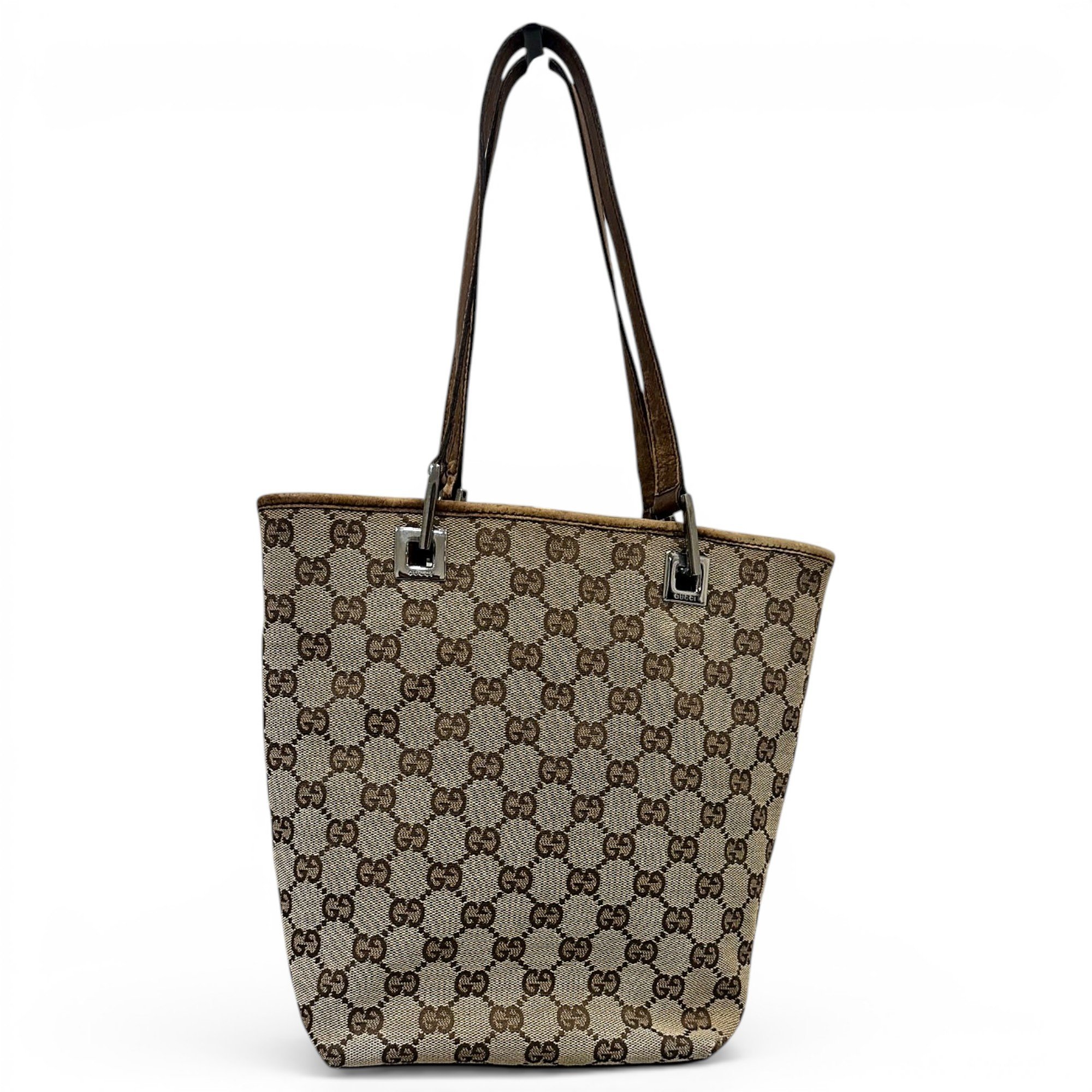 Leather tote