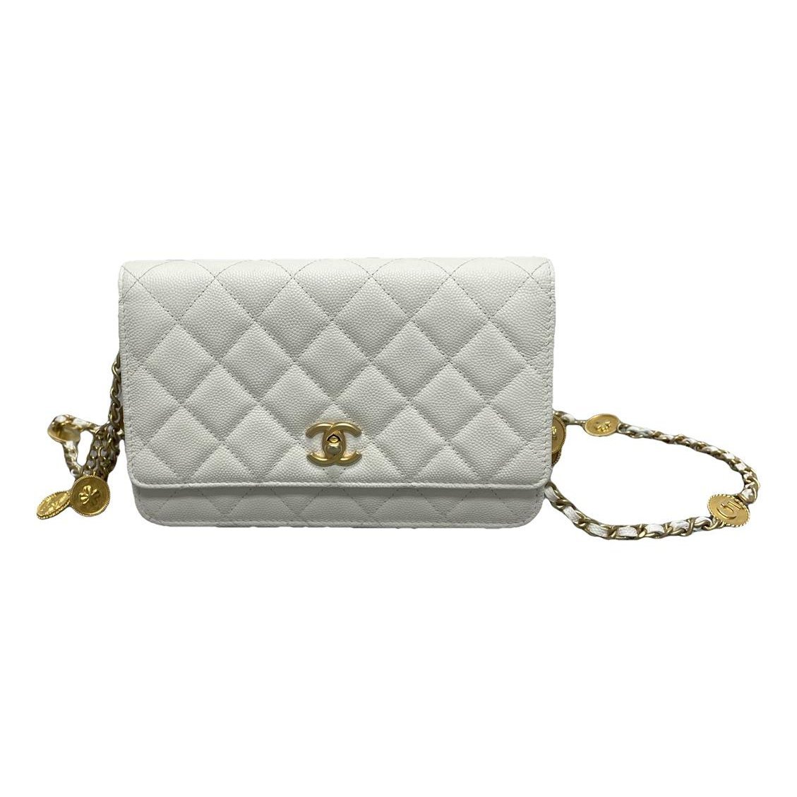 Wallet On Chain Timeless/Classique leather crossbody bag