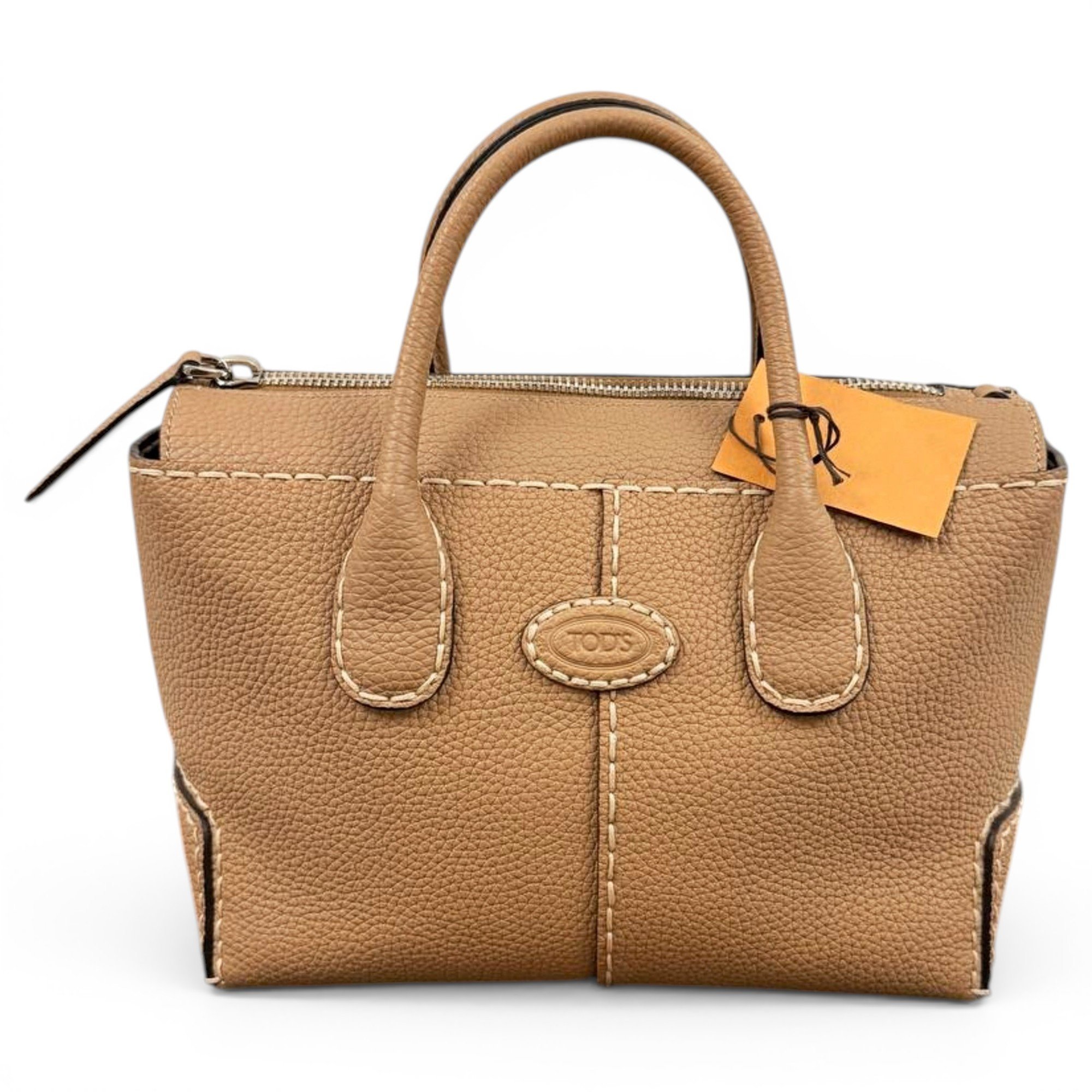 D Bag leather handbag