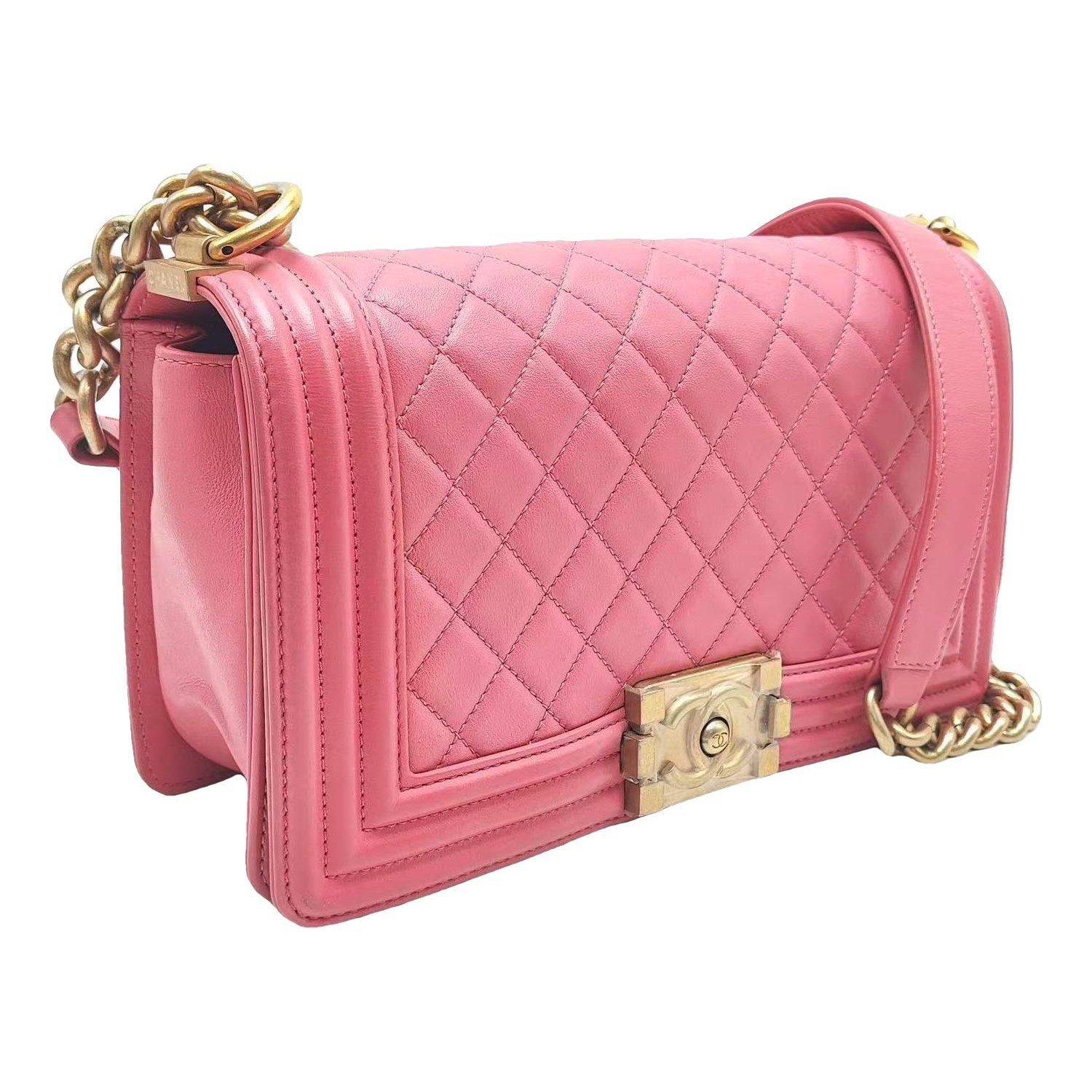 Boy leather crossbody bag