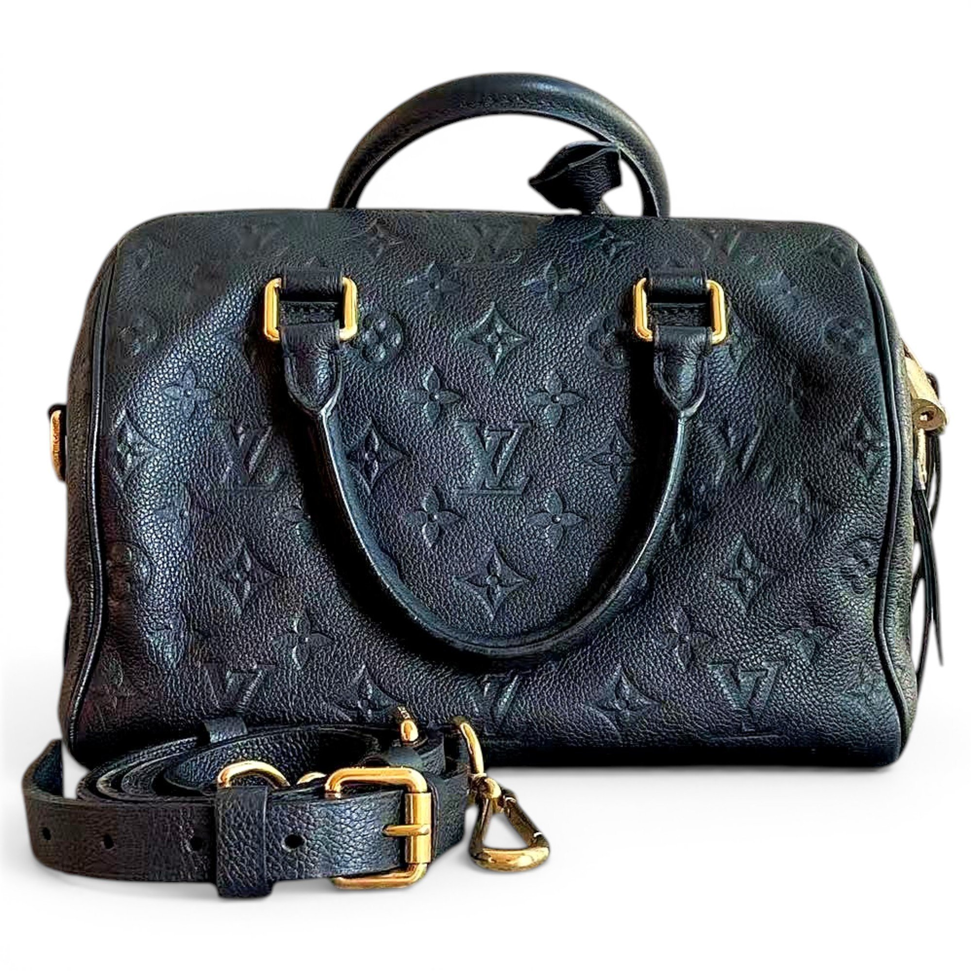 Speedy Bandoulière leather handbag