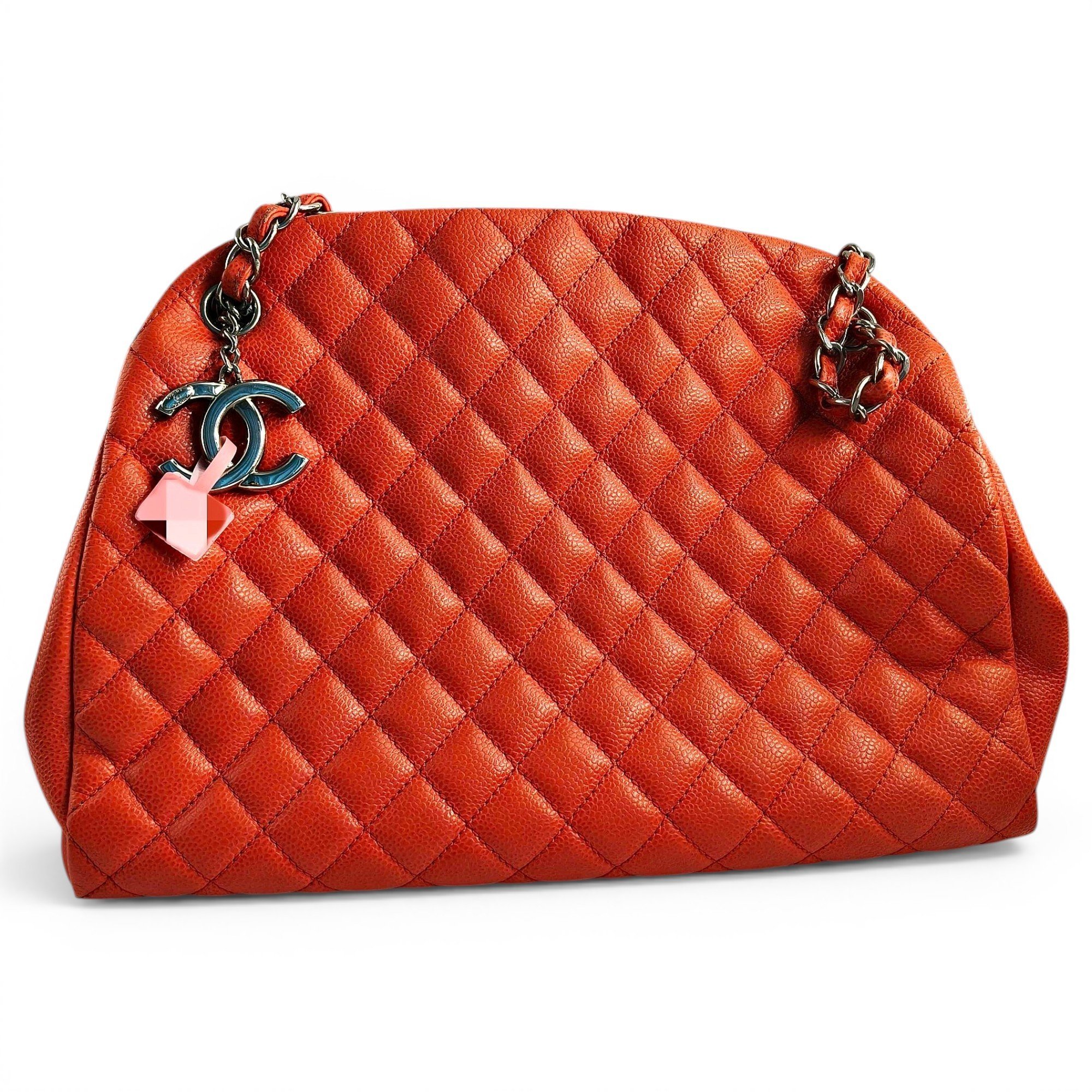 Mademoiselle leather handbag