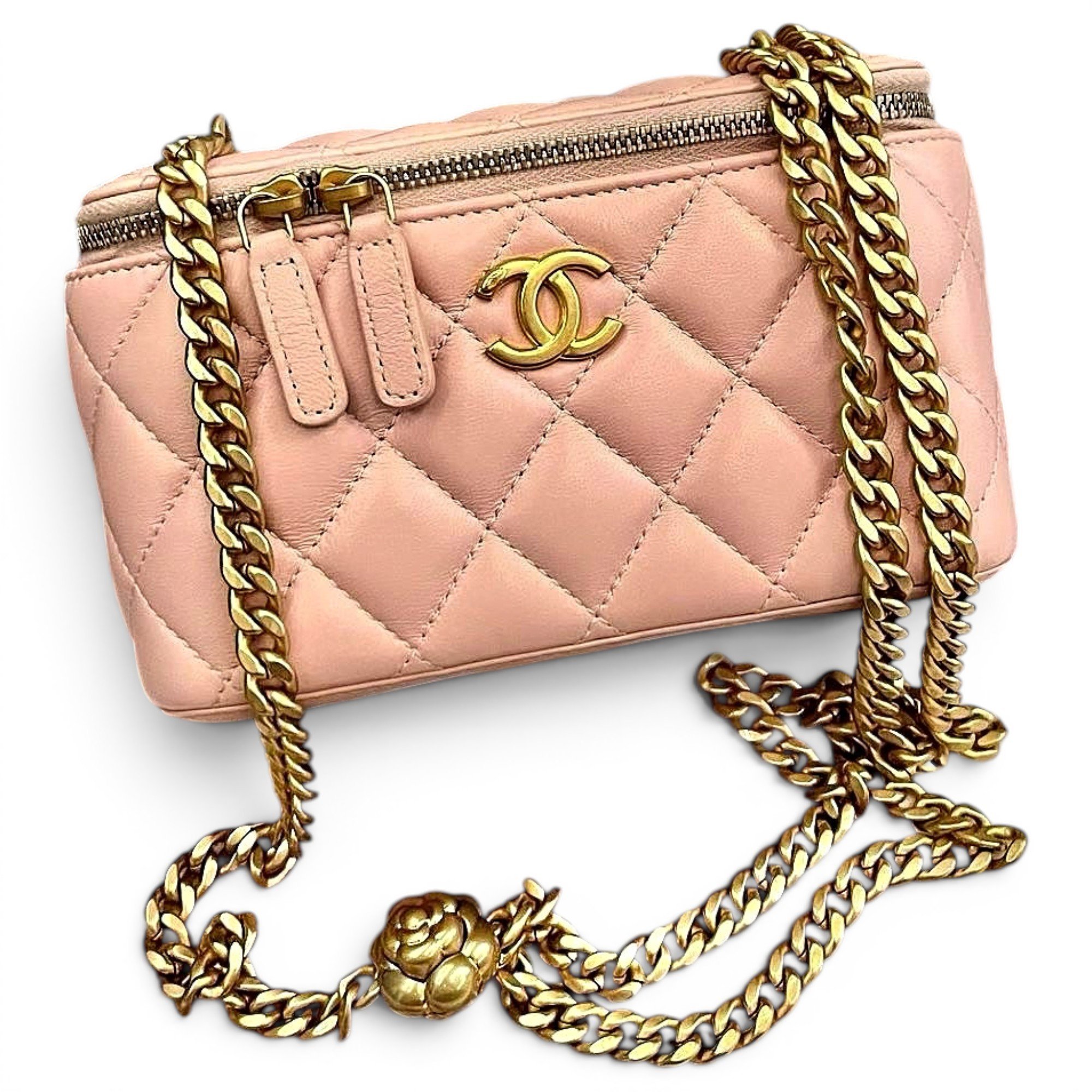 Vanity leather mini bag