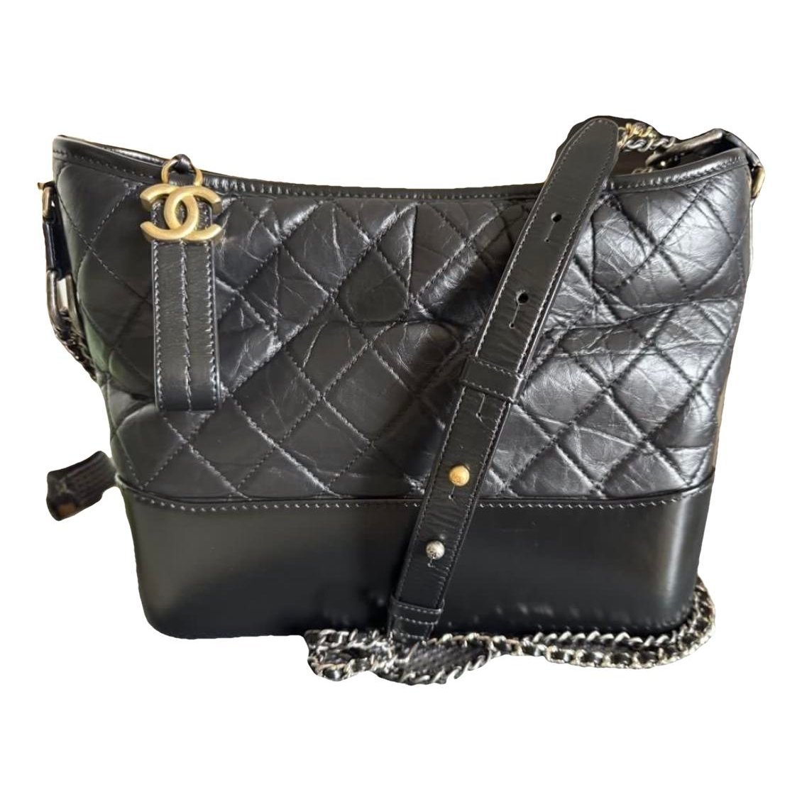 Gabrielle Bucket leather crossbody bag
