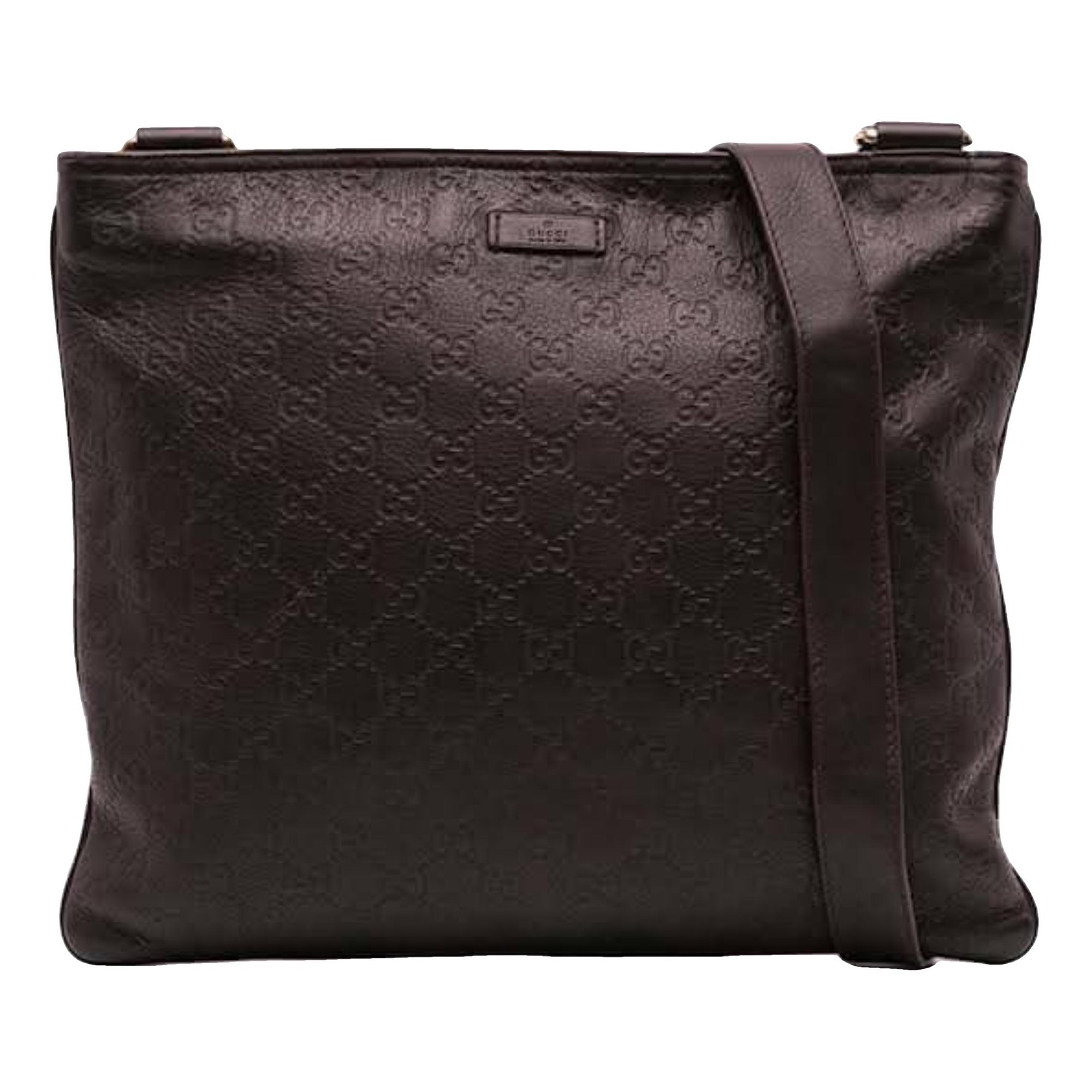 Leather crossbody bag