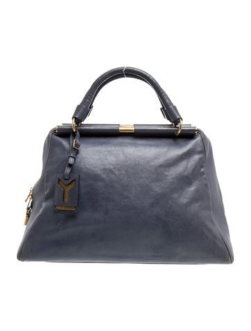 Leather Top Handle Bag