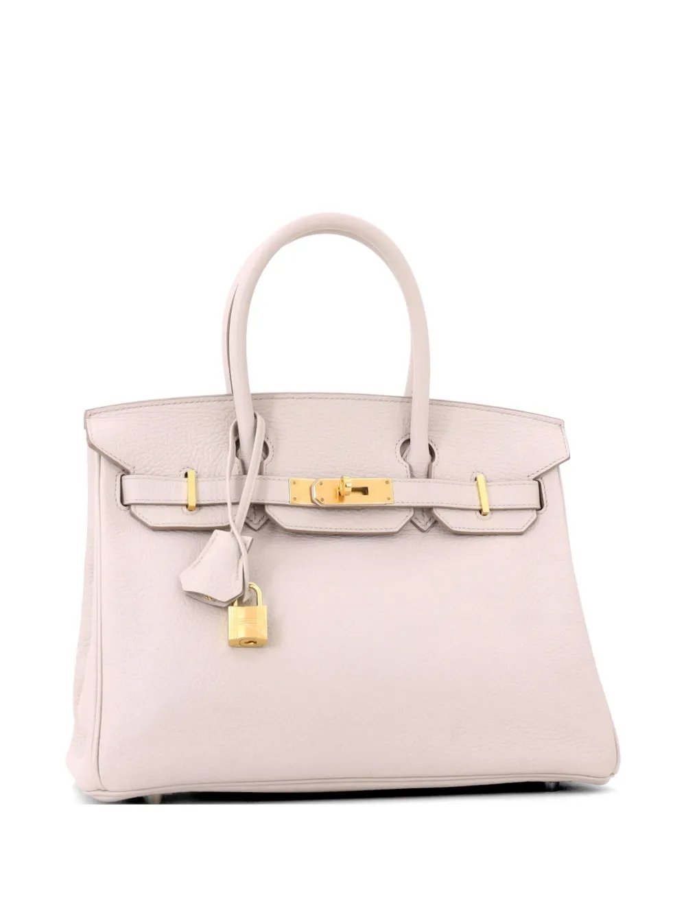 Birkin Handbag Light Togo with Gold Hardware 30 tote bag