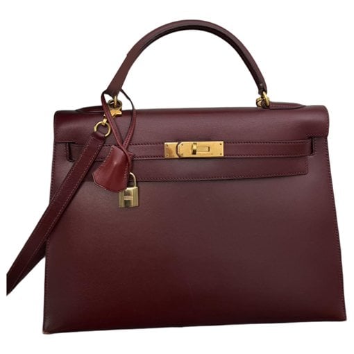 Kelly 32 leather handbag
