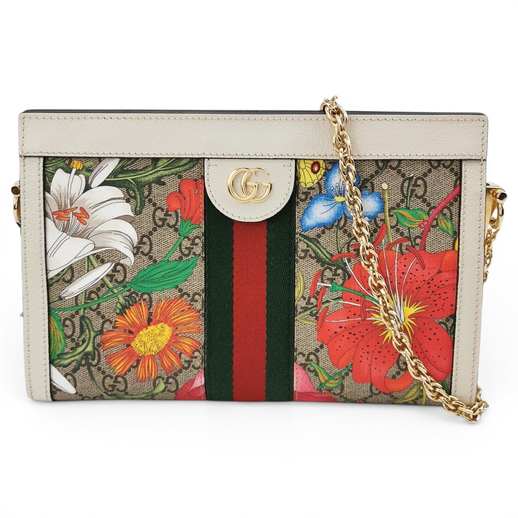 Ophidia leather handbag