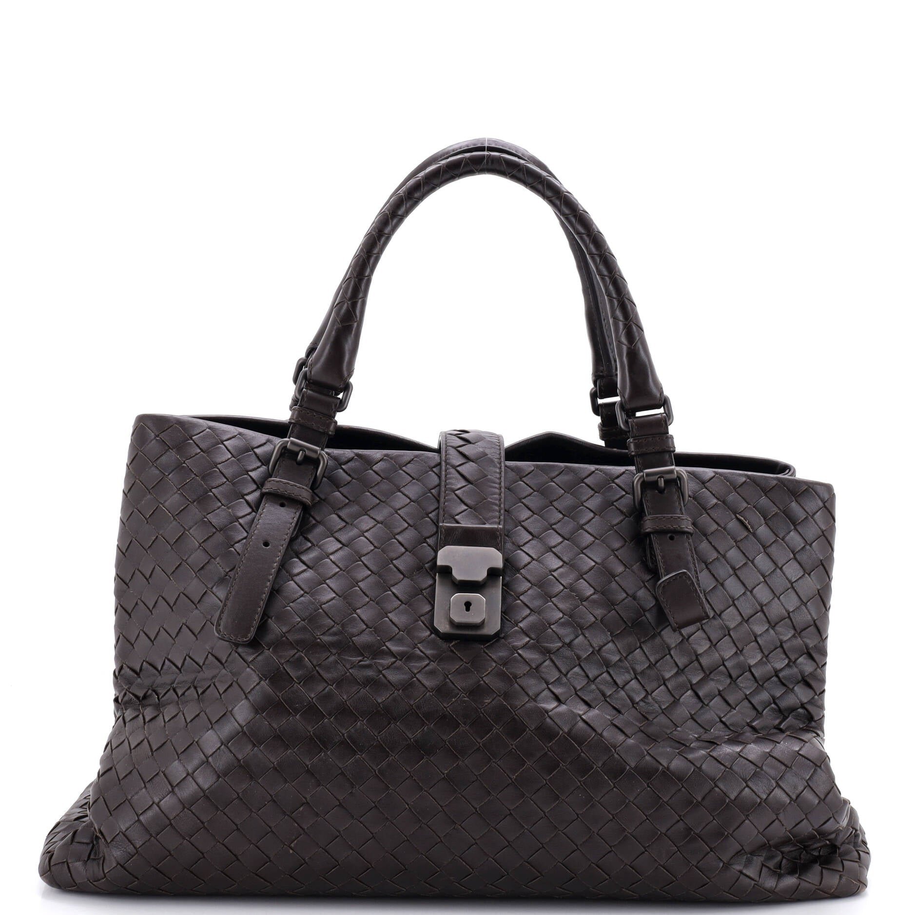 Roma Bag Intrecciato Nappa Medium