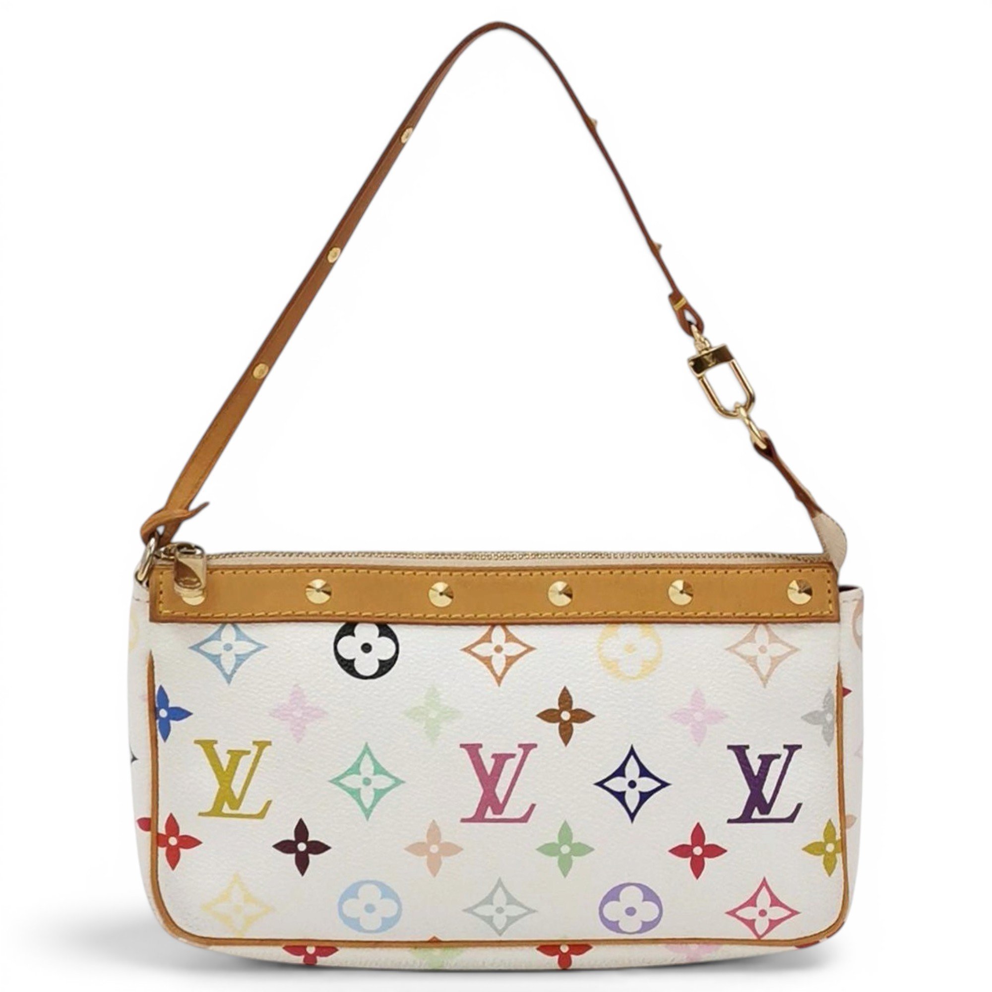 Pochette Accessoire leather handbag