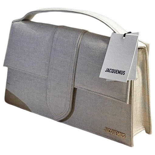 Le Grand Bambino linen handbag