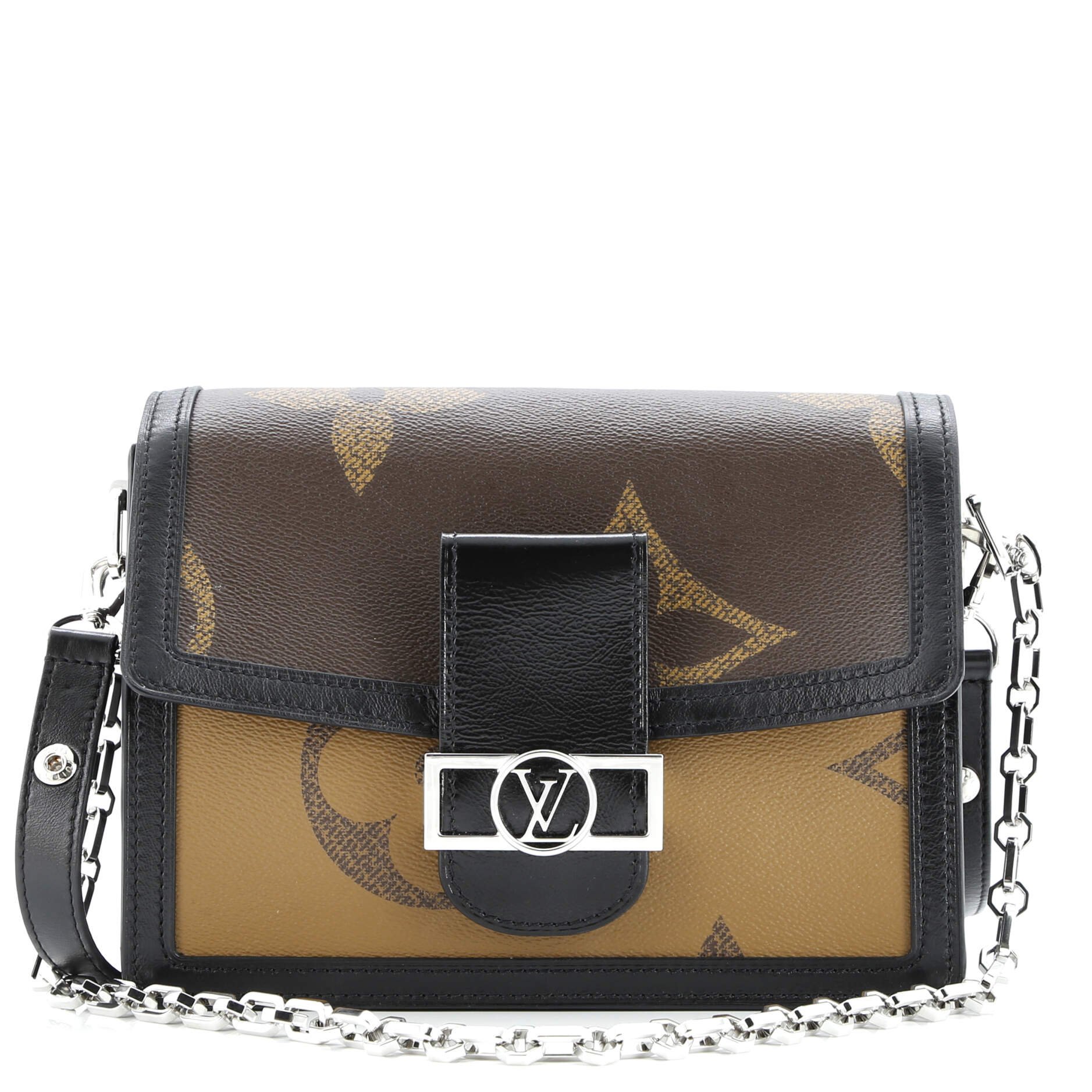 Louis Vuitton Dauphine Shoulder Bag Reverse Monogram Giant MM