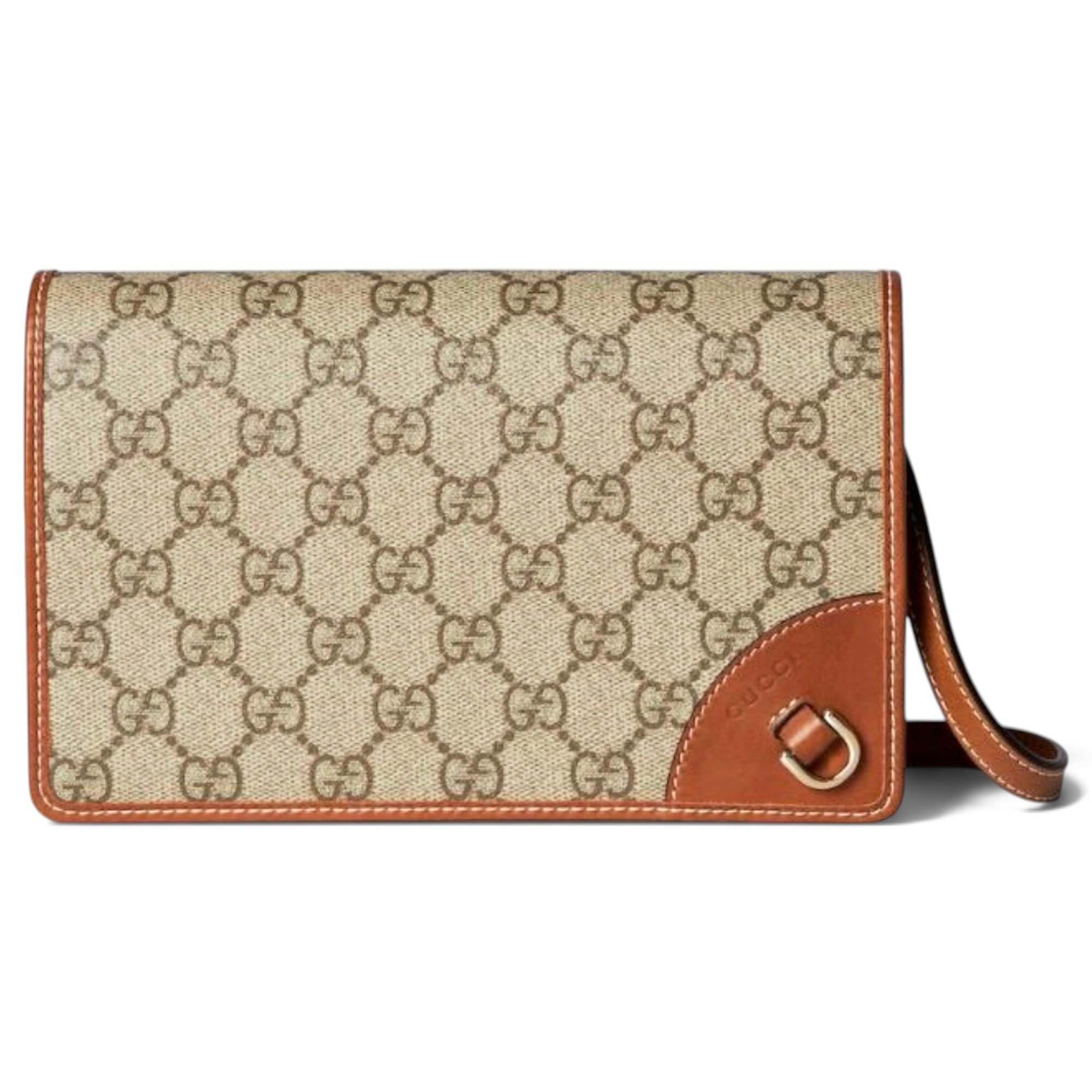Leather crossbody bag