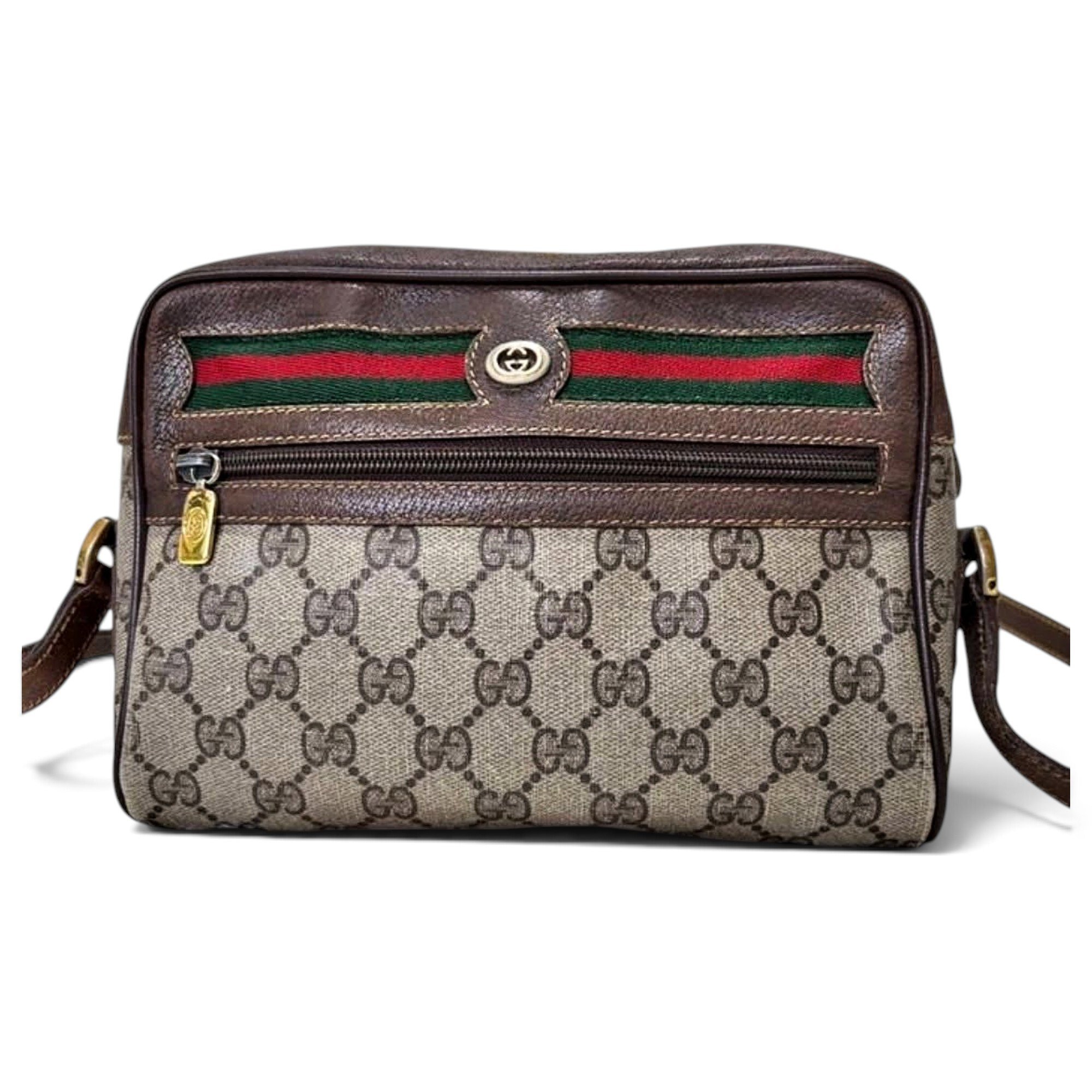 Ophidia leather handbag