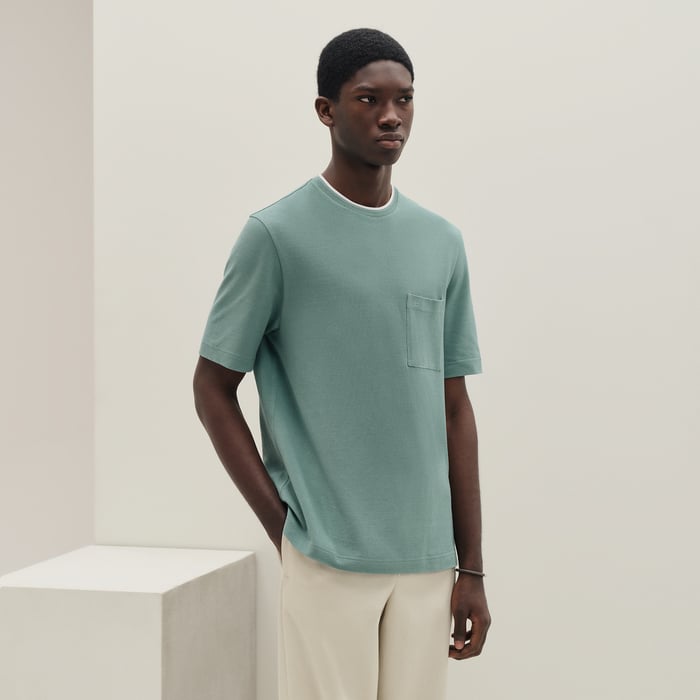 Céladon "Piqures Sellier" T-shirt