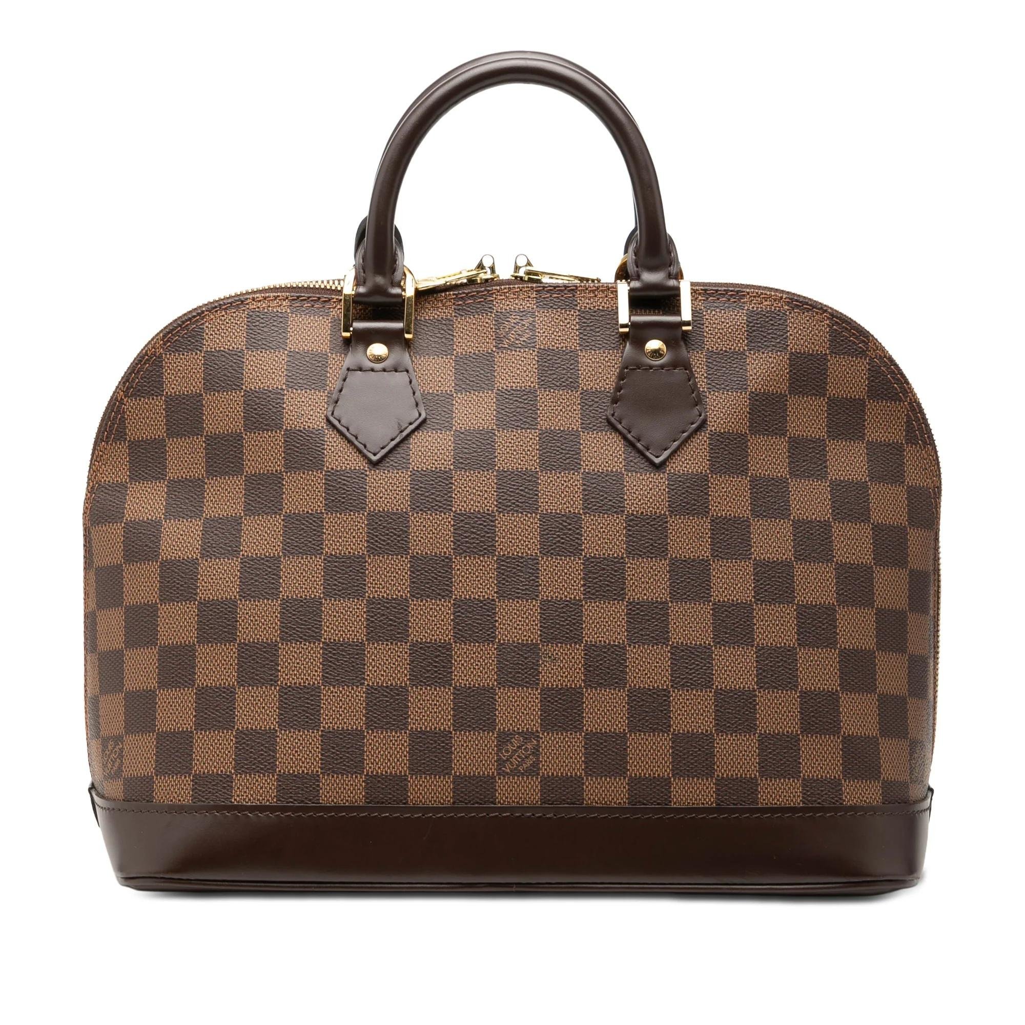 Alma leather handbag