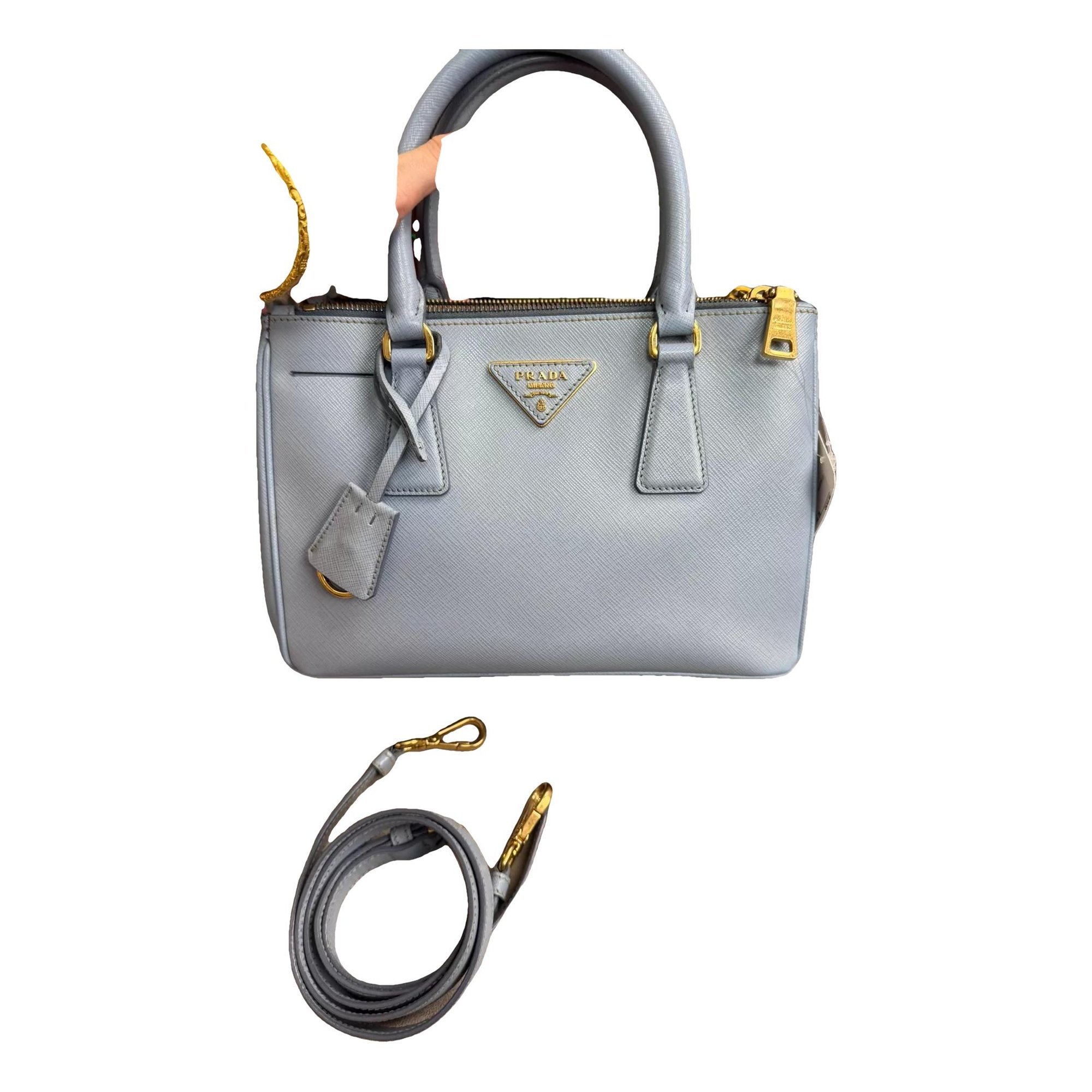 Galleria leather handbag