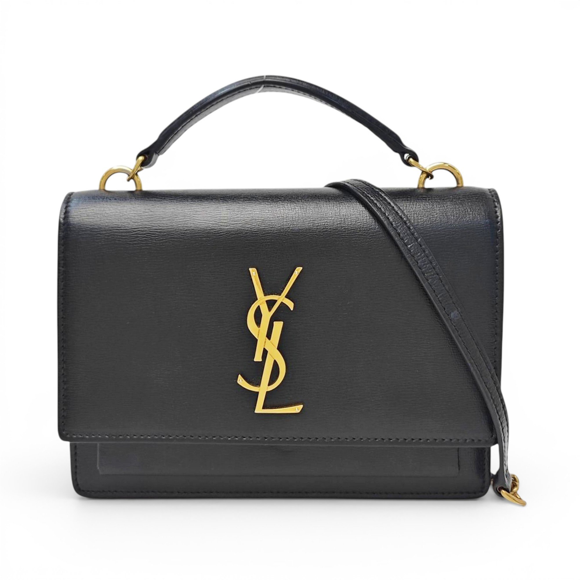 Sunset leather handbag