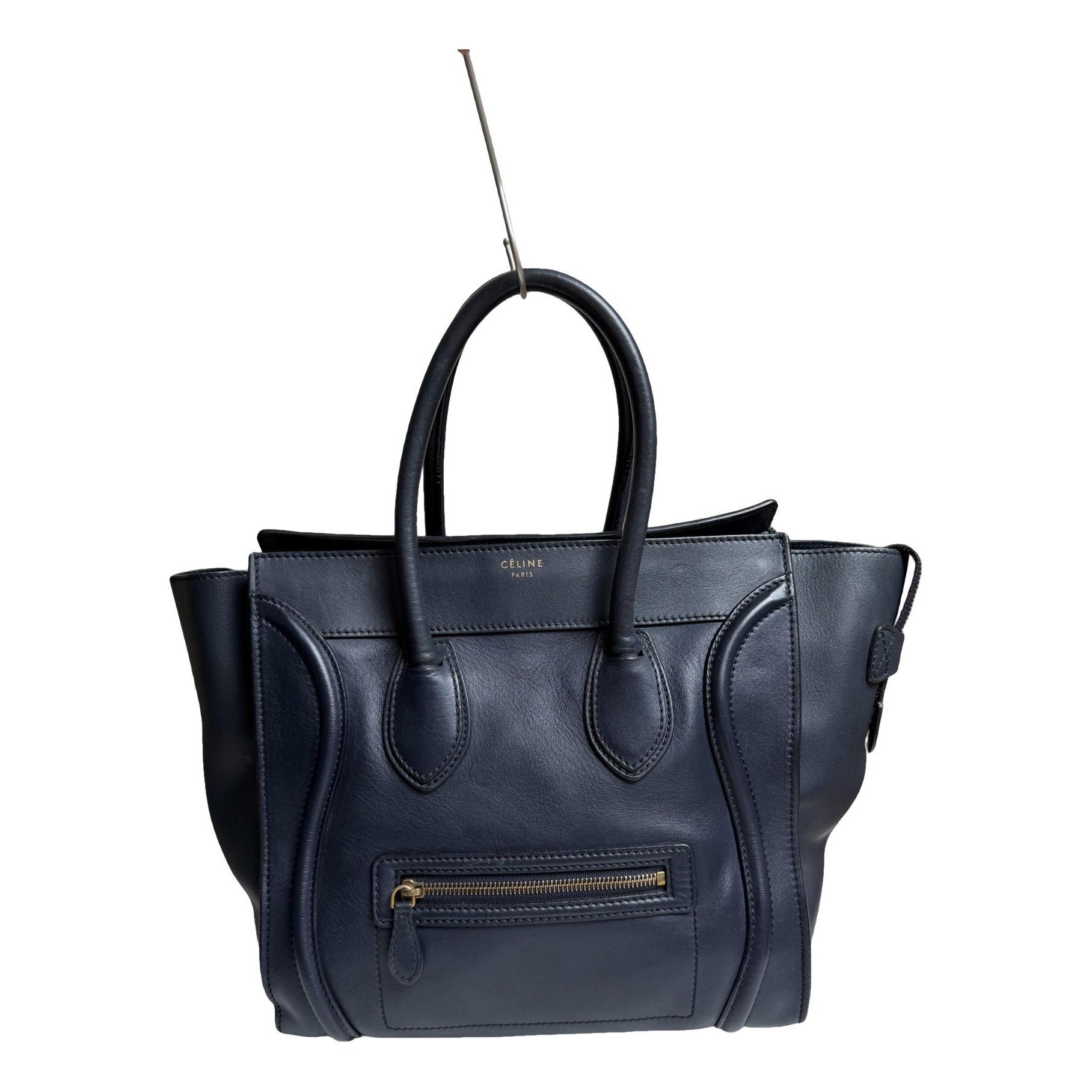 Luggage leather tote