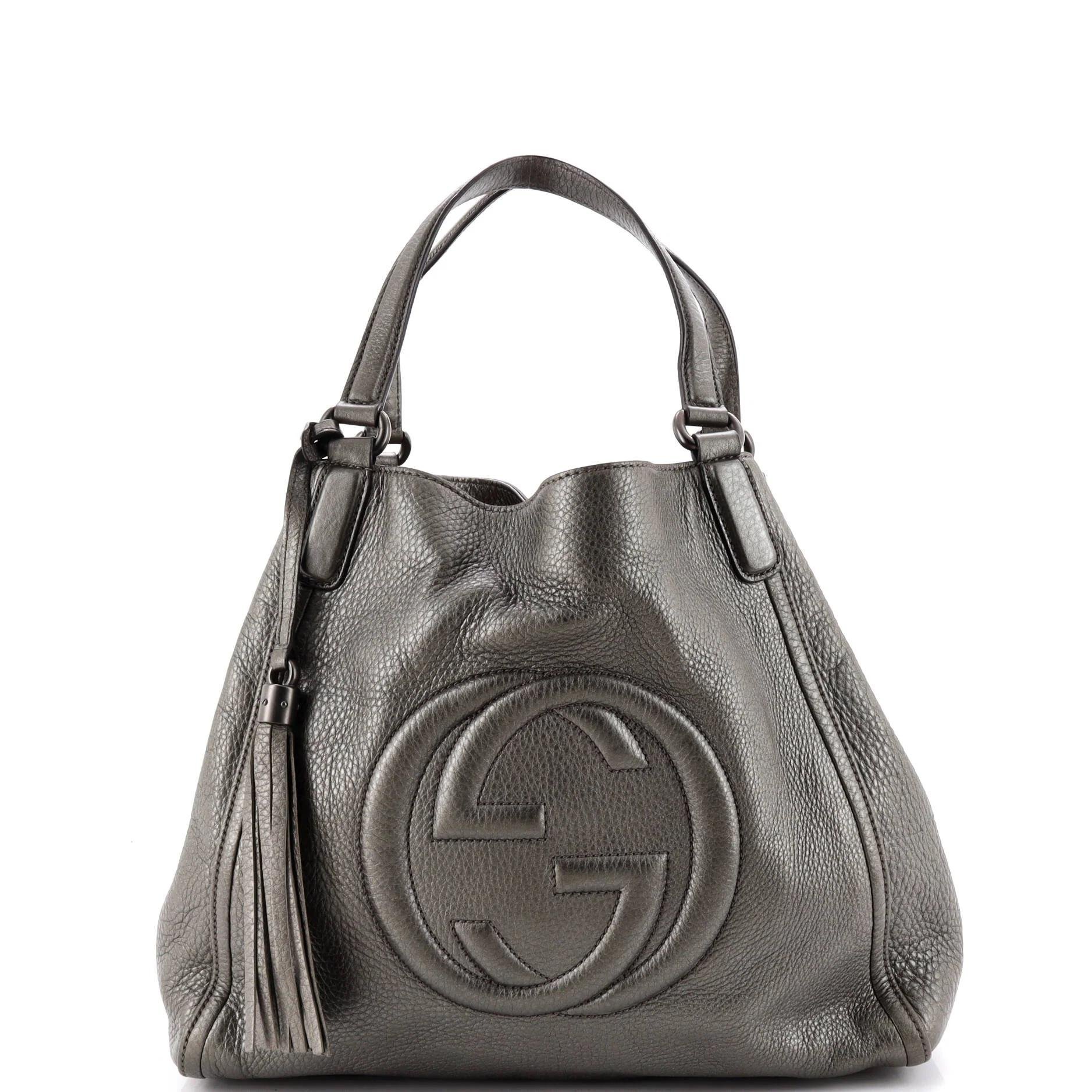 Leather handbag