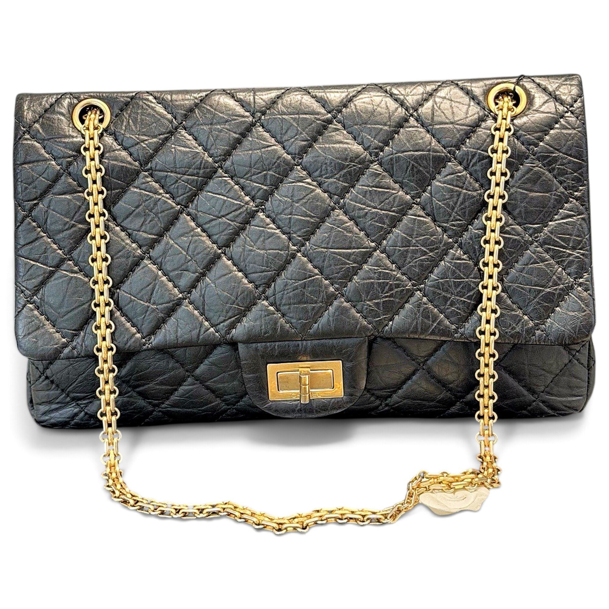 2.55 leather handbag