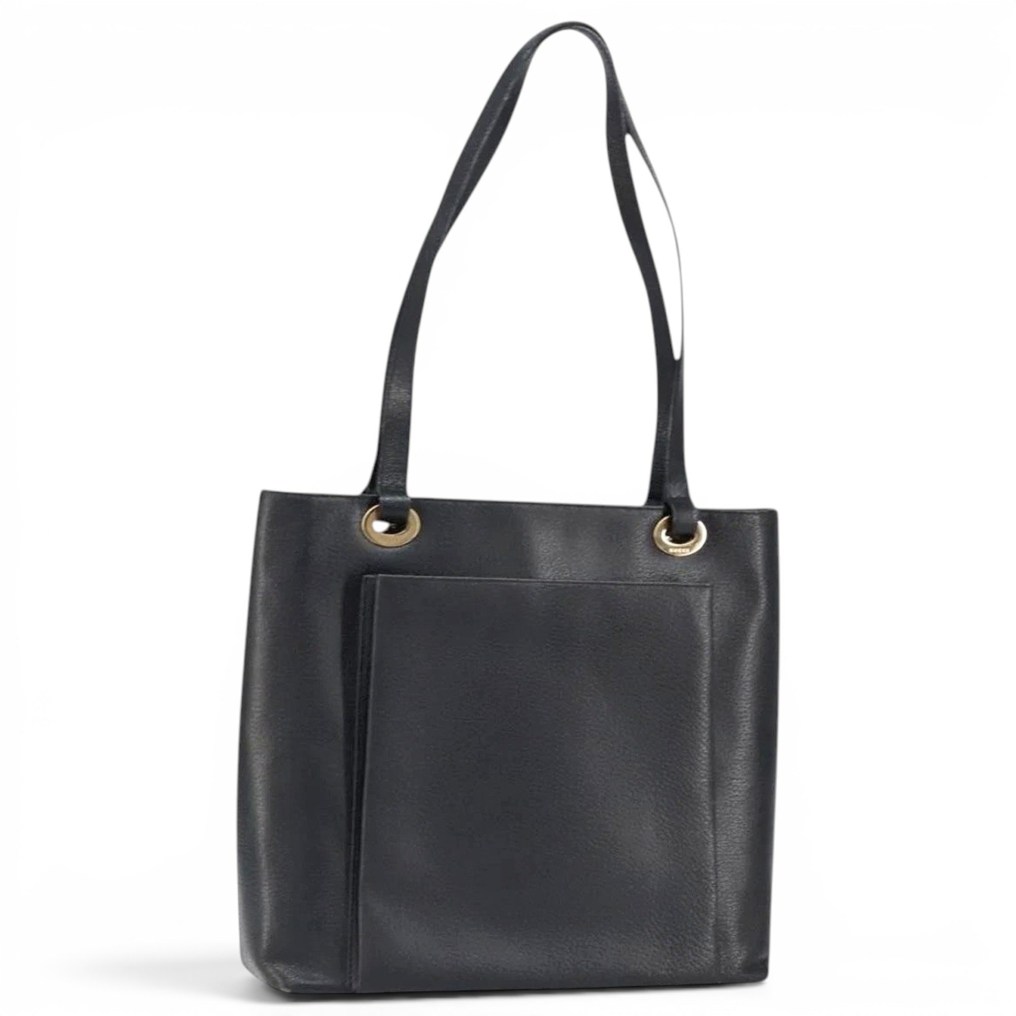 Leather tote