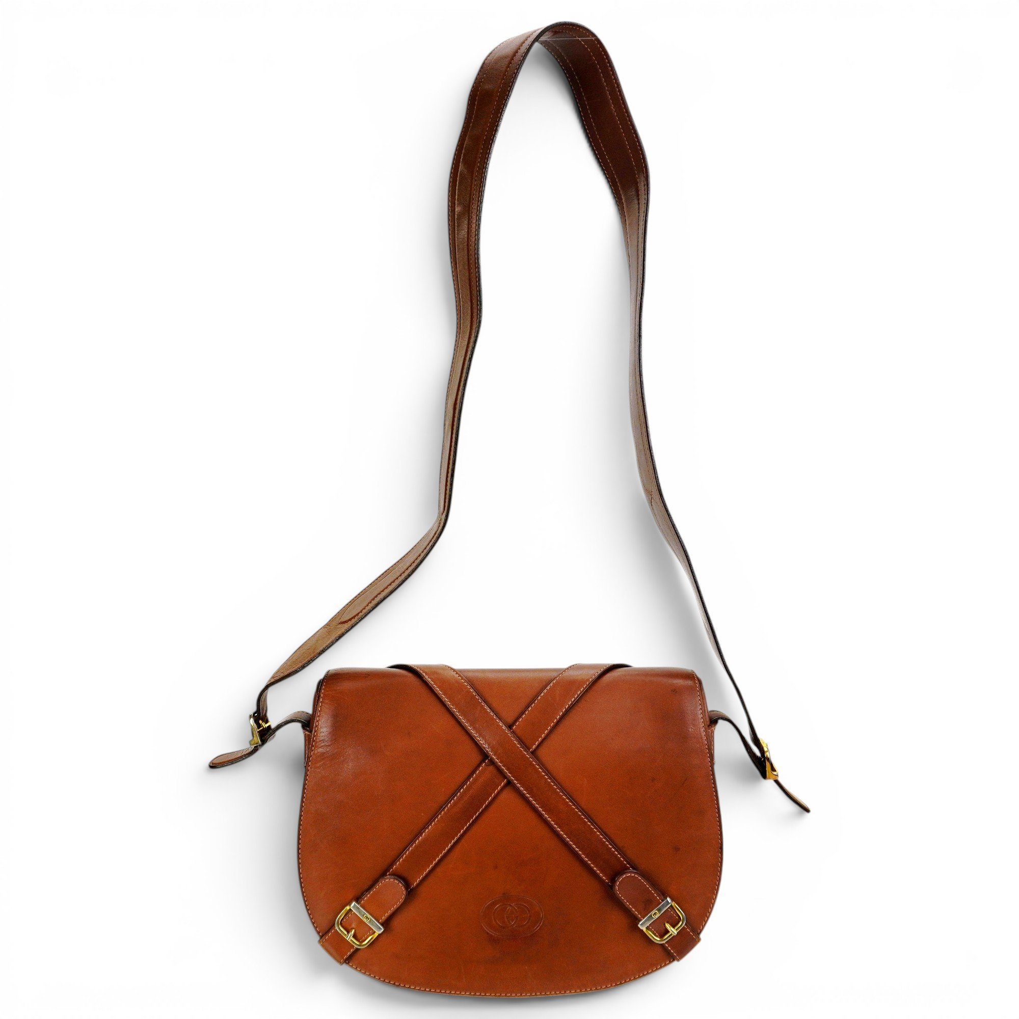 Leather crossbody bag